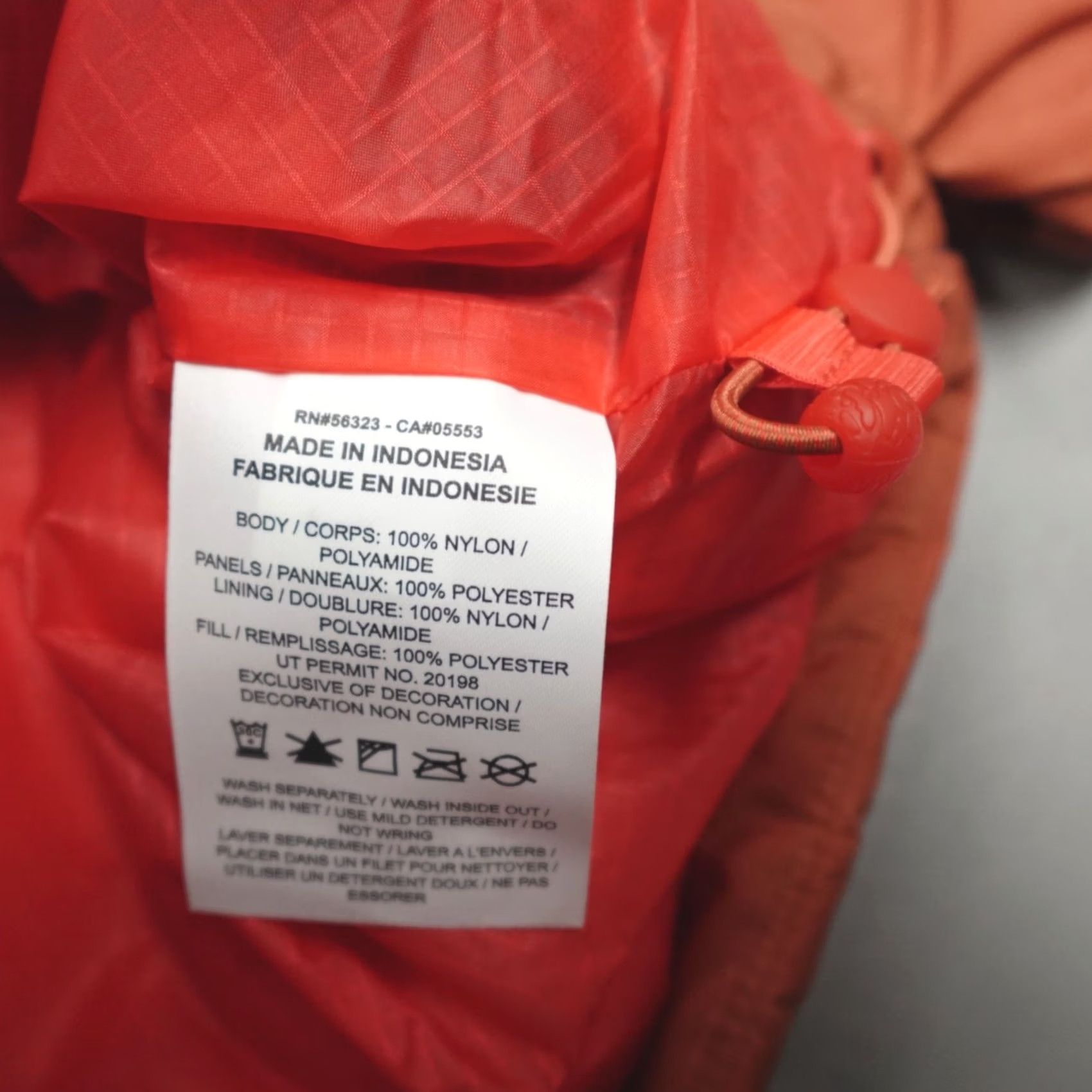 Nike Nike Project Frog Insulated Puffer Jacket Jacket Mens XL Orange HJ6934-246 Size US XL / EU 56 / 4 - 5 Thumbnail
