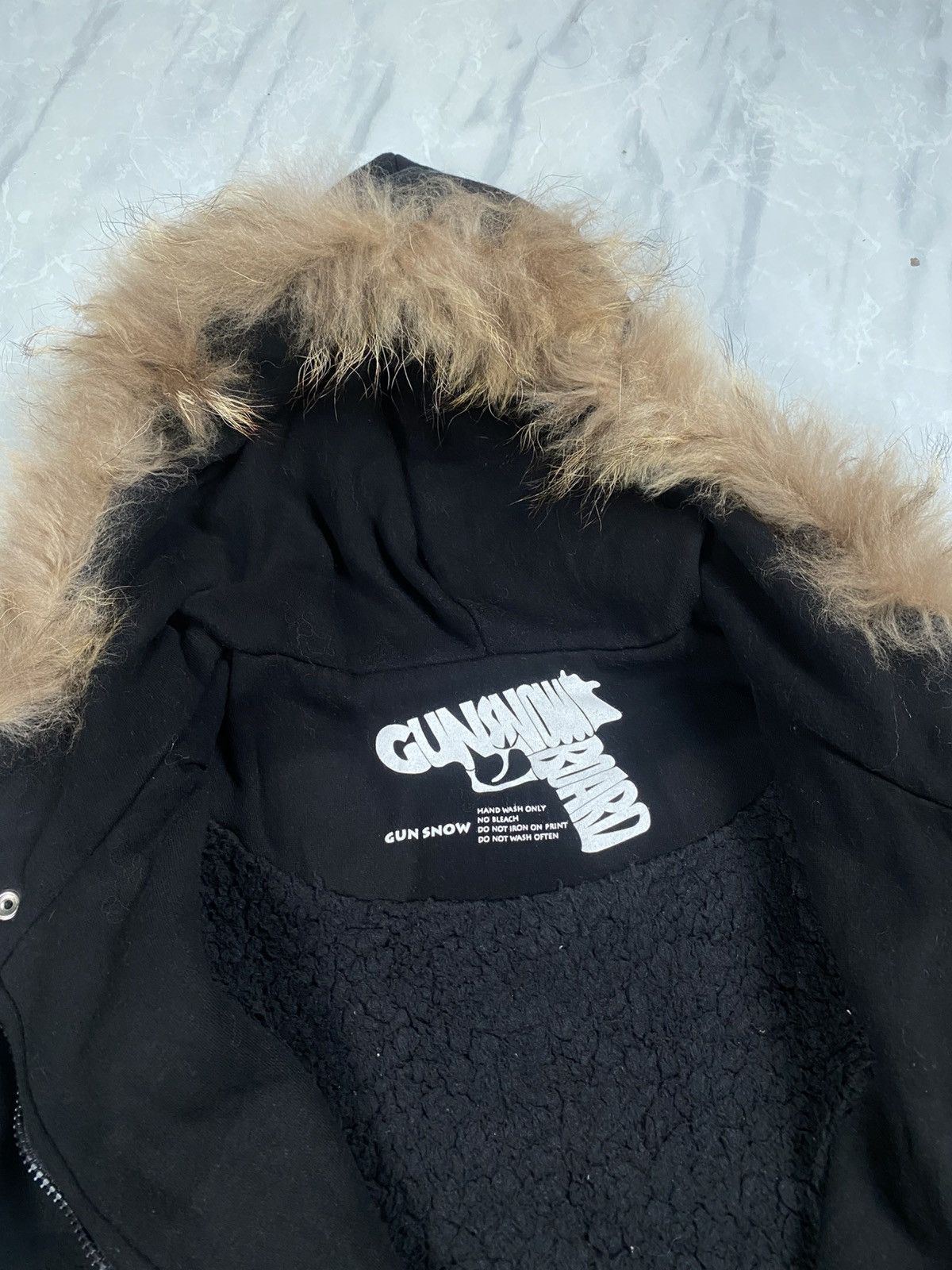 If Six Was Nine Rare Gun Snowboards if6was9 LGB Style Fur Hooded Jacket Size US M / EU 48-50 / 2 - 7 Thumbnail