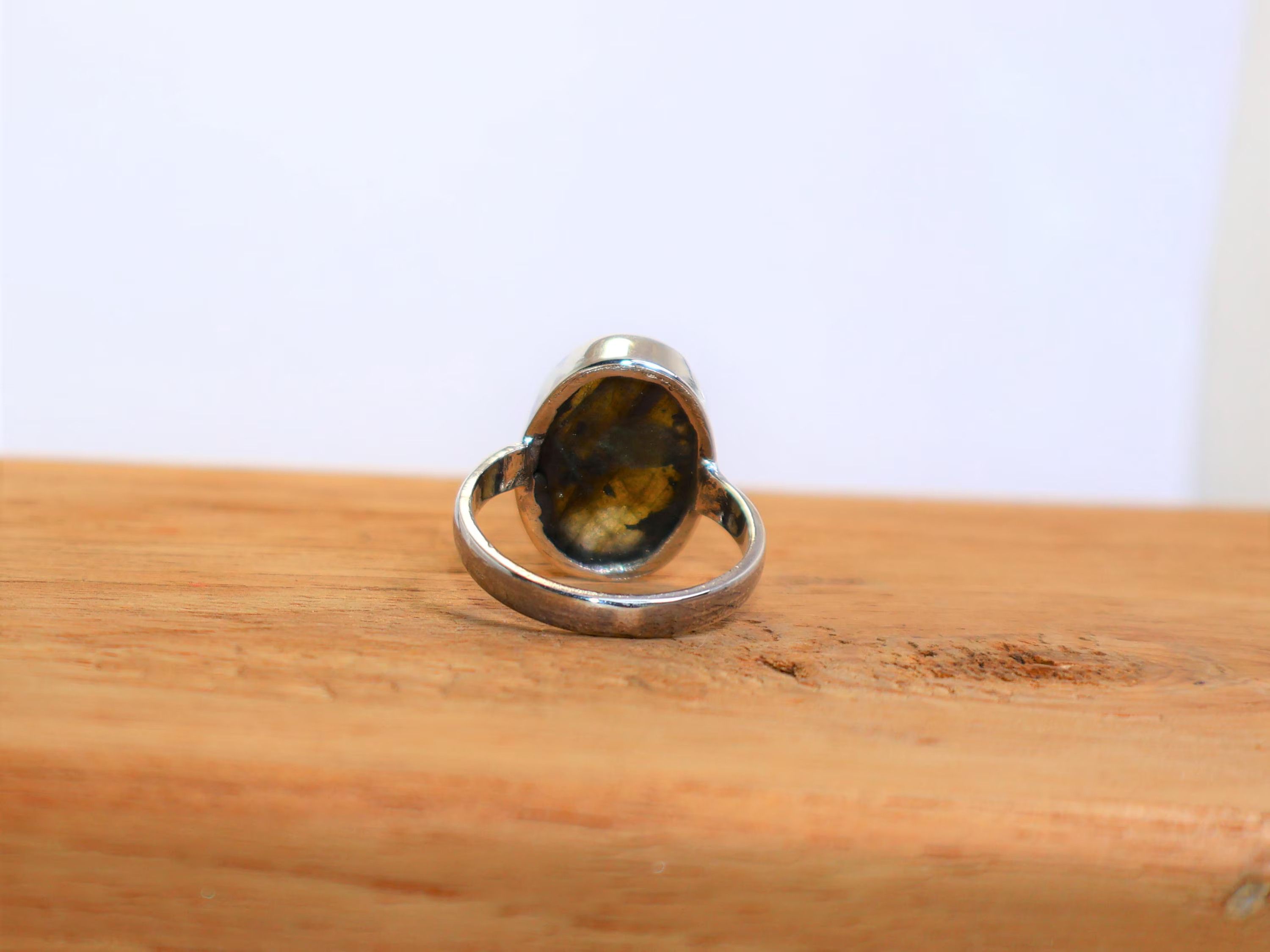 Handmade Labradorite Ring, 925 Sterling Silver Handmade Women Jewelry Size ONE SIZE - 6 Thumbnail