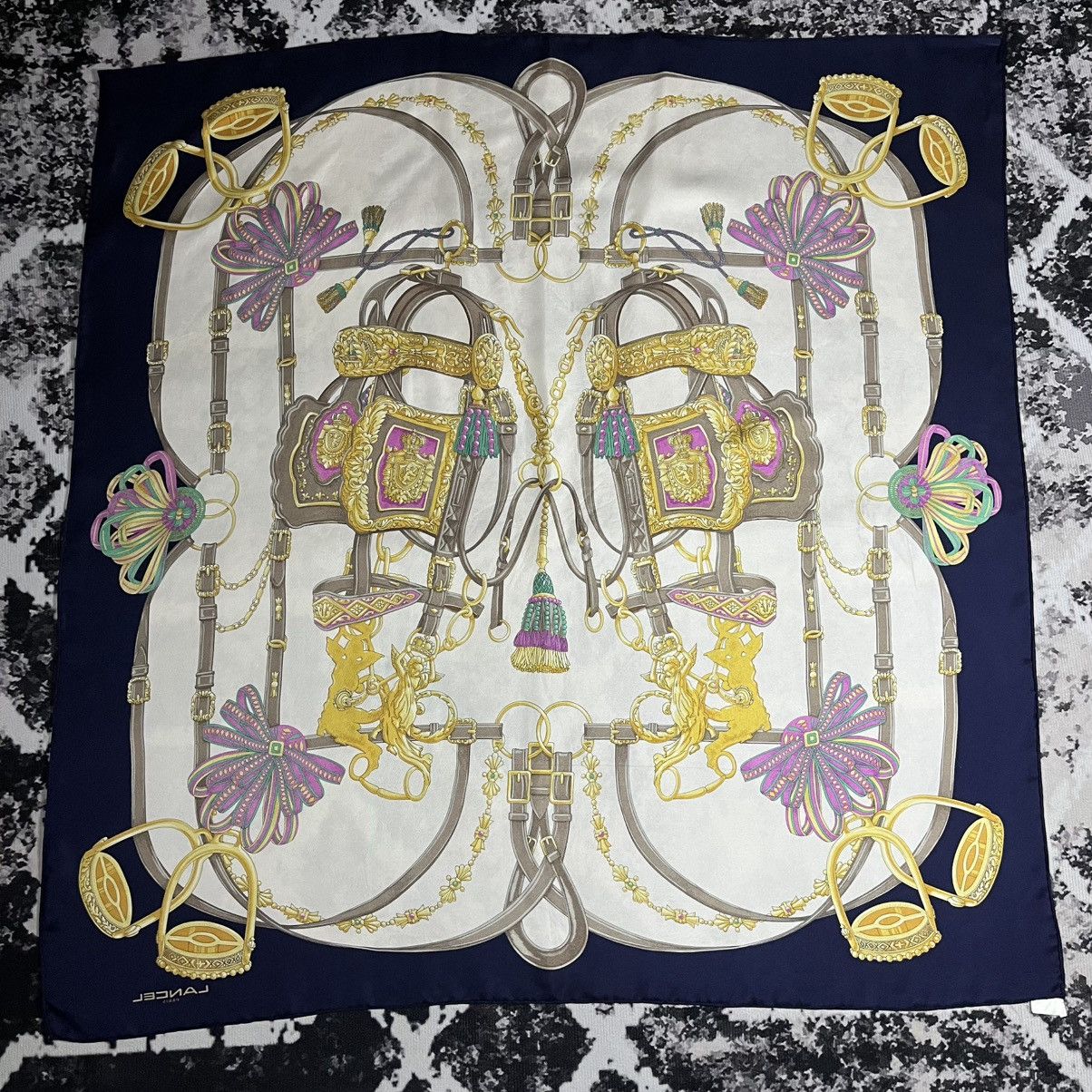 Lancel × Vintage Vintage Lancel Paris Scarf Size ONE SIZE - 9 Thumbnail