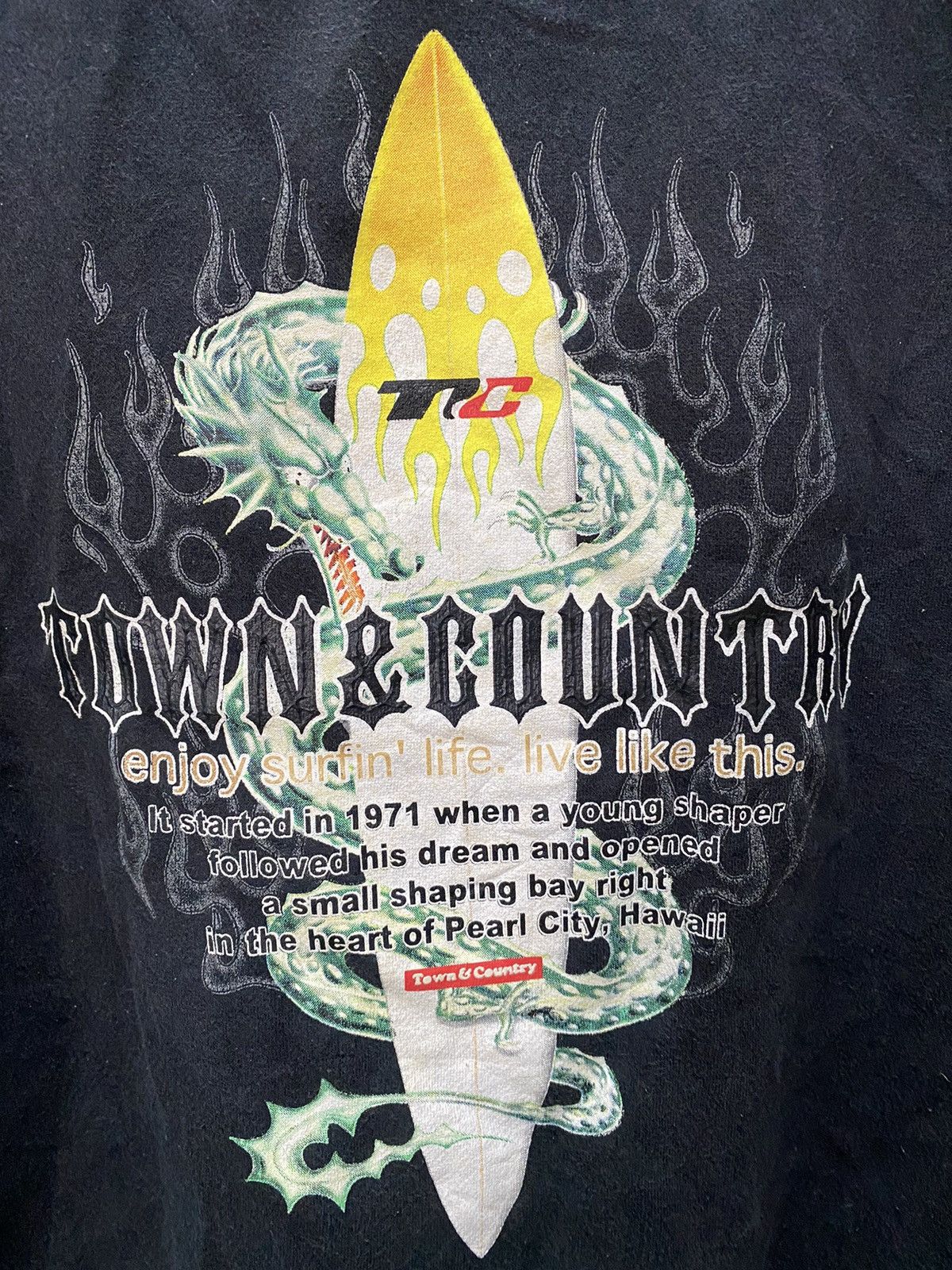 Vintage Vintage town & country Sweatshirt🏄‍♂️🐉 Size US M / EU 48-50 / 2 - 5 Thumbnail