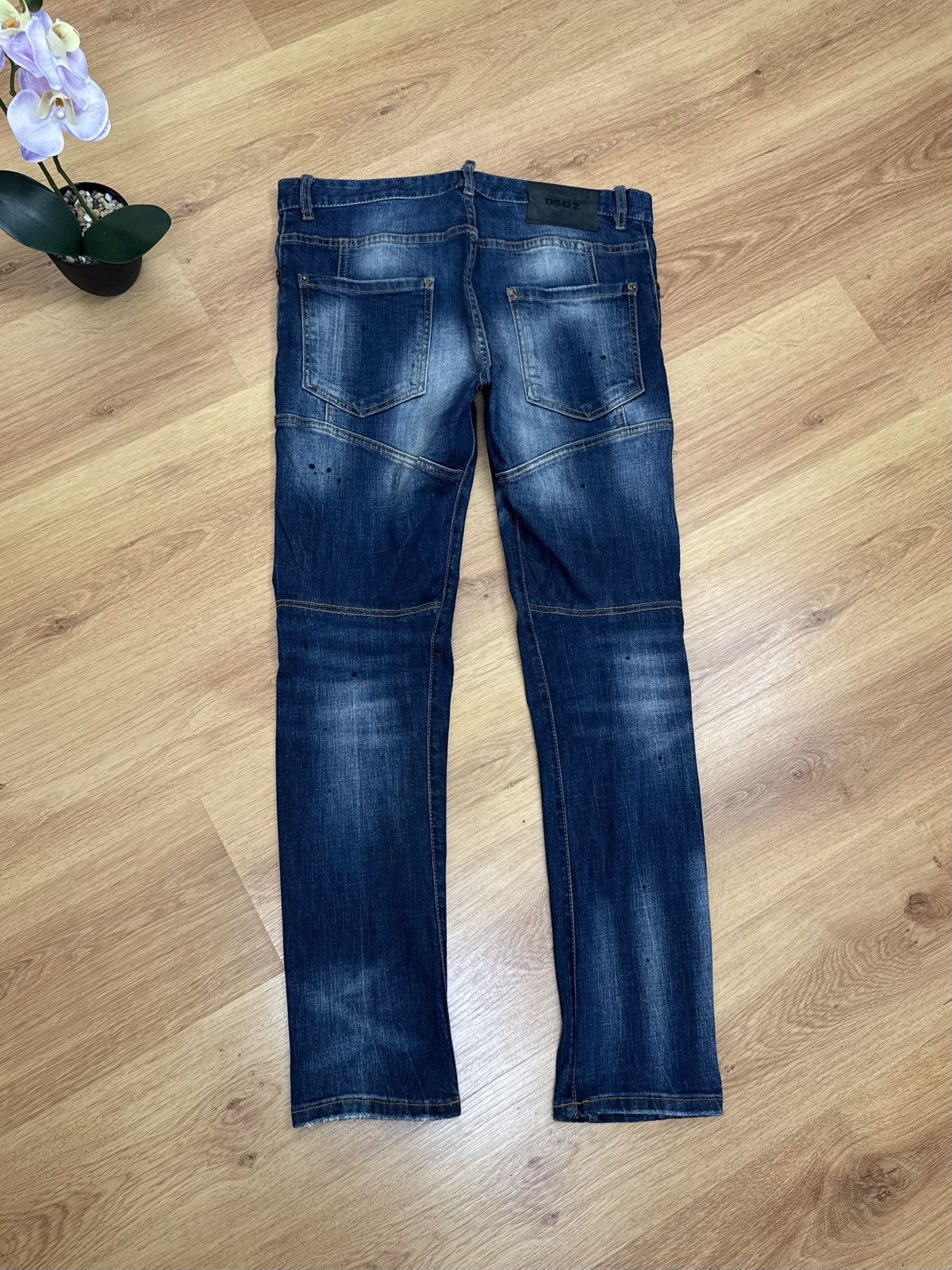 Dsquared2 Dsquared2 Jeans Men Slim Blue 48 Denim Luxury Size US 31 - 22 Thumbnail