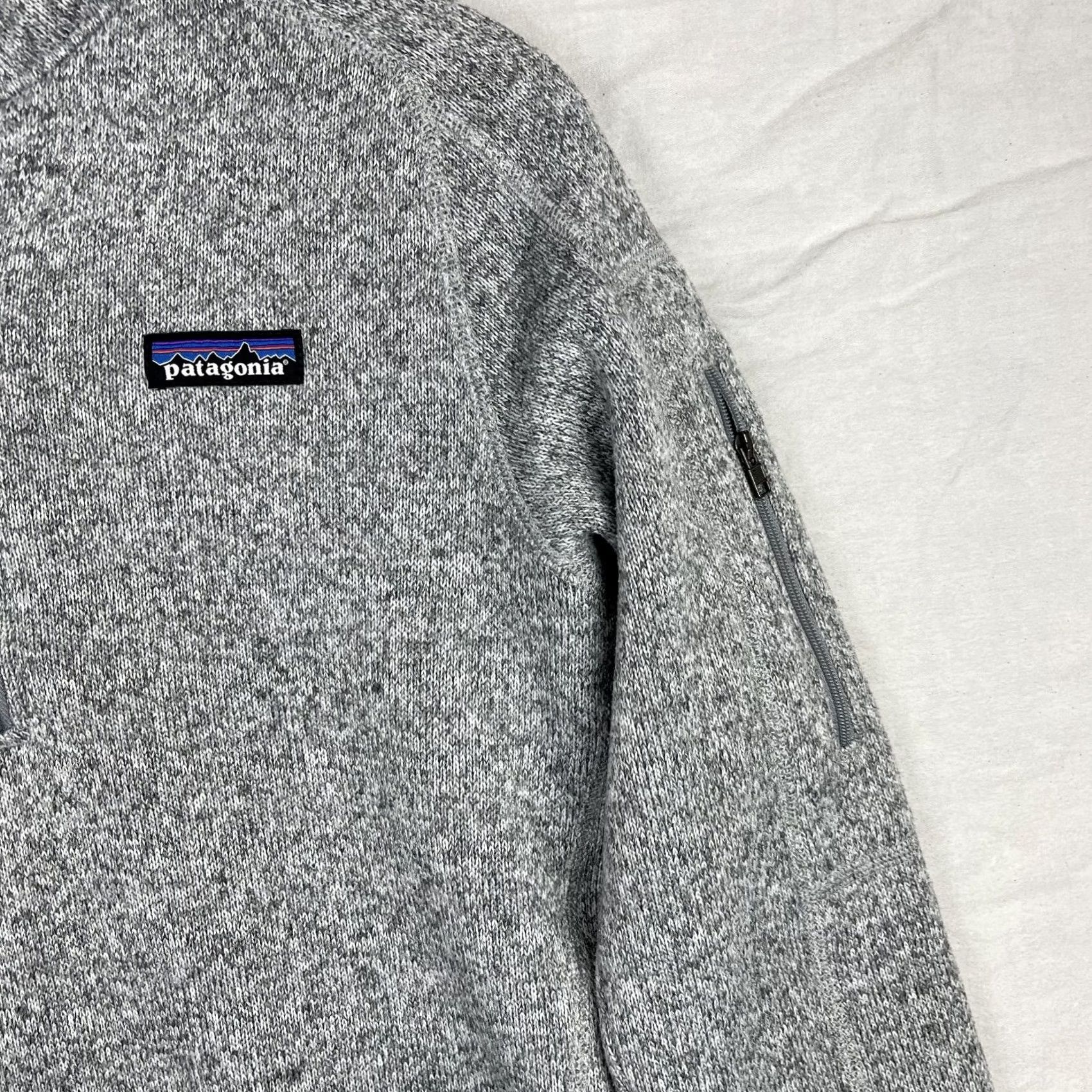 Patagonia Patagonia Better Sweater Womens Small Gray Fleece Outdoor Quarter Zip Knit 25618 Size S / US 4 / IT 40 - 3 Thumbnail
