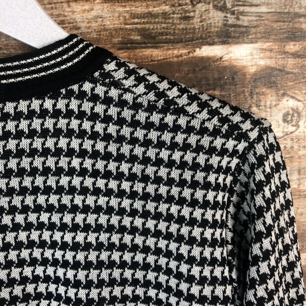 Homespun Knitwear × Japanese Brand Mens Wear vintage Black Knitwear #A2274 Size US S / EU 44-46 / 1 - 16 Thumbnail
