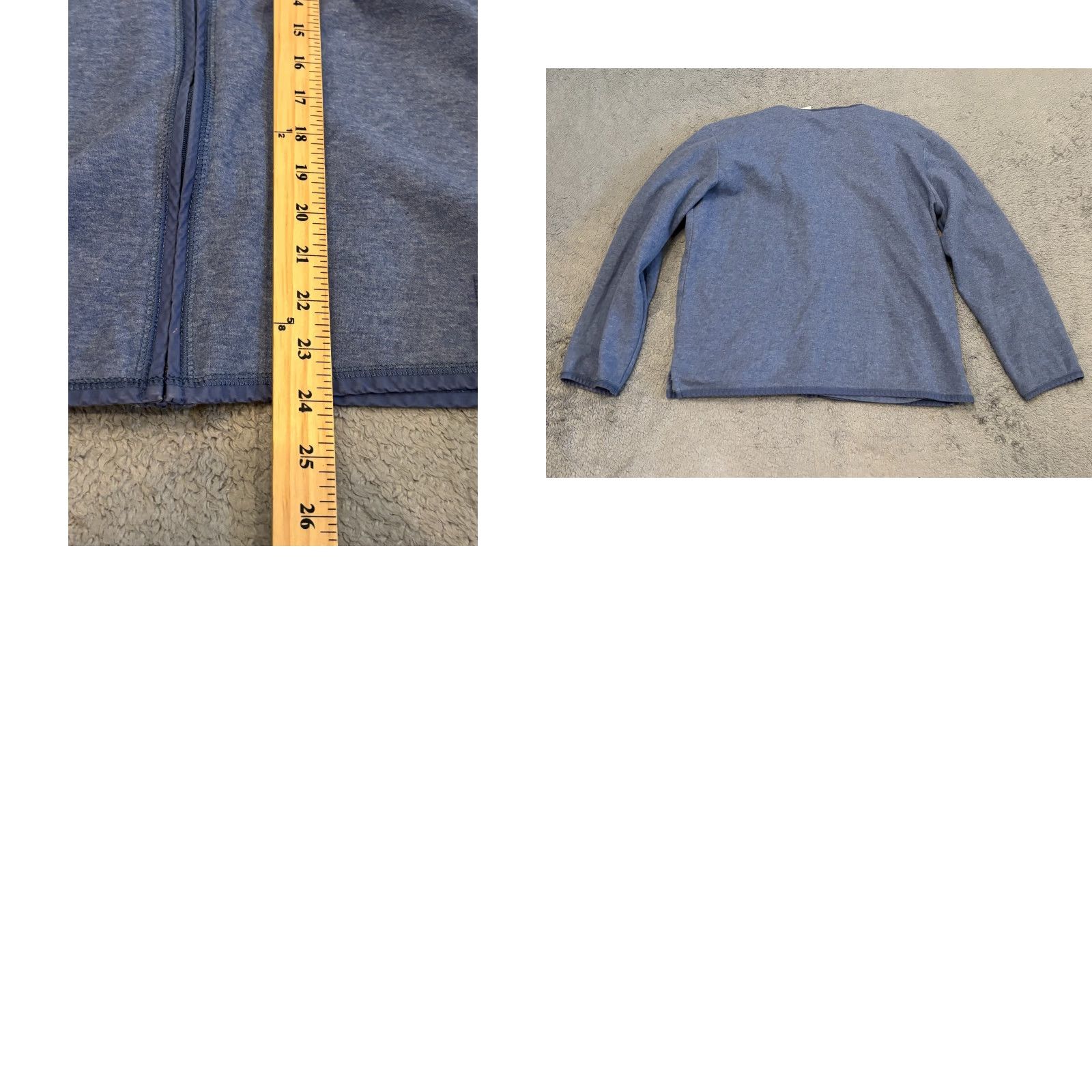 Liz Claiborne Liz Claiborne Spa 2 Piece Set Cardigan Sweater Tank Top Womens Medium Blue Size M / US 6-8 / IT 42-44 - 8 Thumbnail