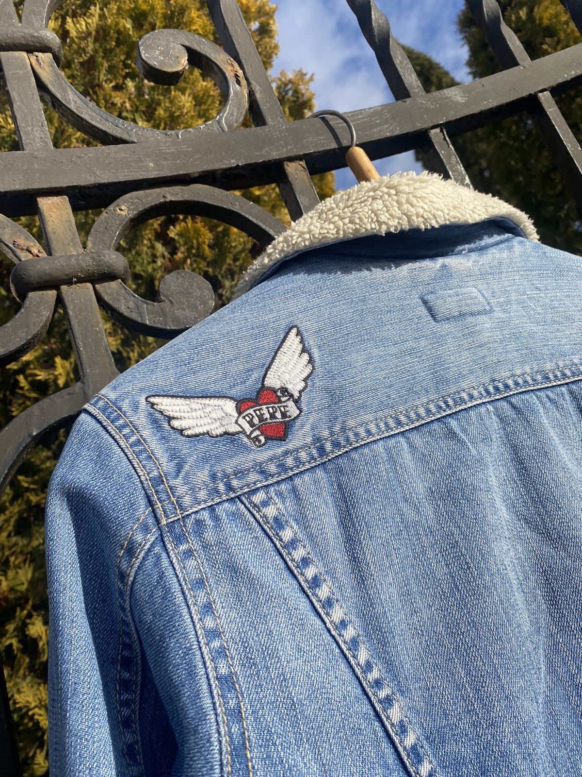 Pepe Jeans × Vintage Pepe Jeans London Denim Woman Jacket Blue Size M / US 6-8 / IT 42-44 - 20 Thumbnail