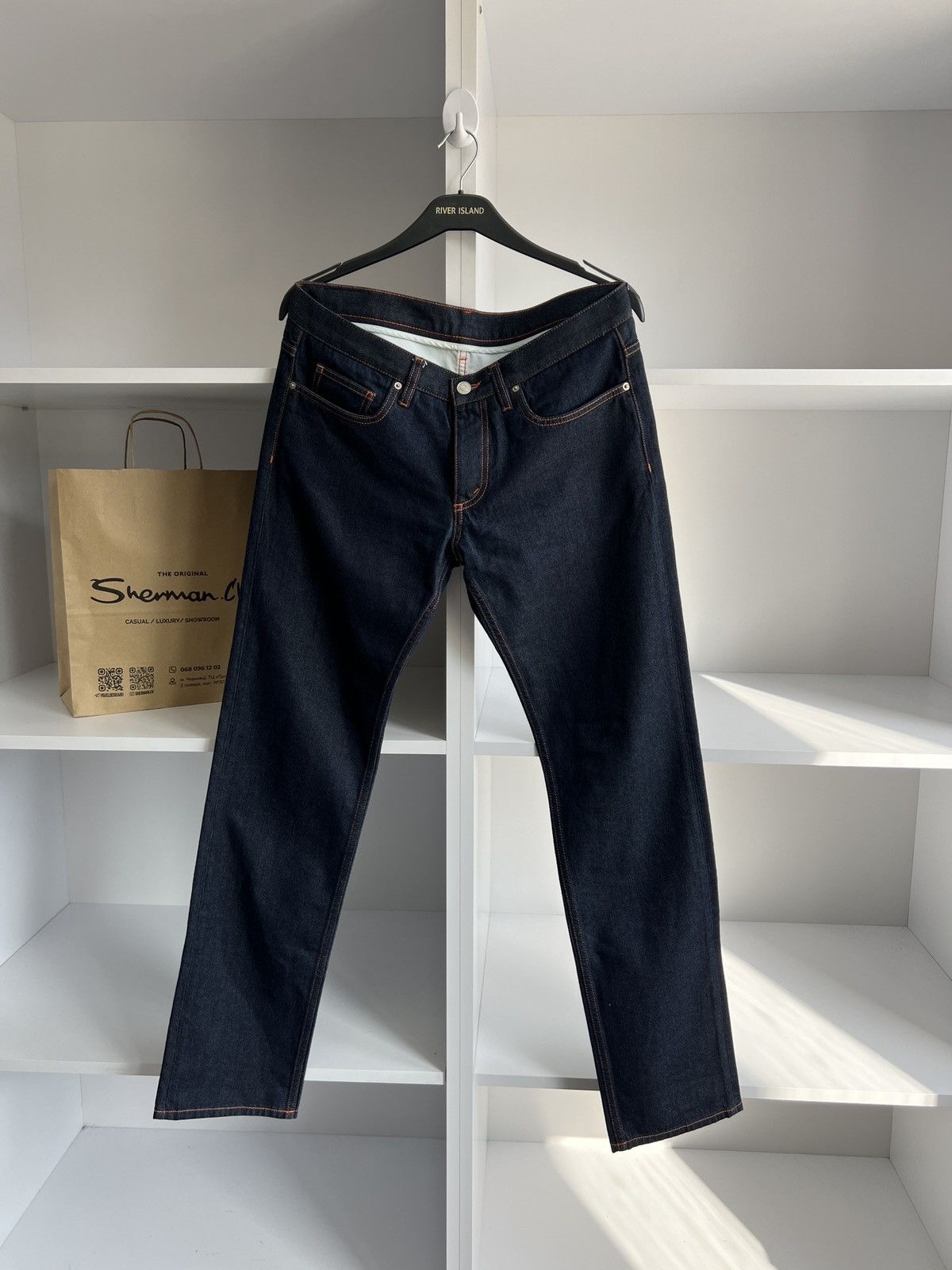 Jil Sander × Vintage Vintage Jil Sander Denim Luxury Jeans Size US 33 - 2 Thumbnail