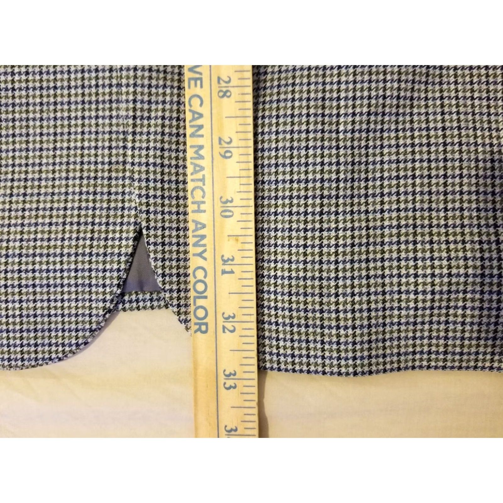 Brooks Brothers Mens Brooks Brothers Wool Blazer 45R Grey Gray 44R 46R Size 48R - 6 Thumbnail
