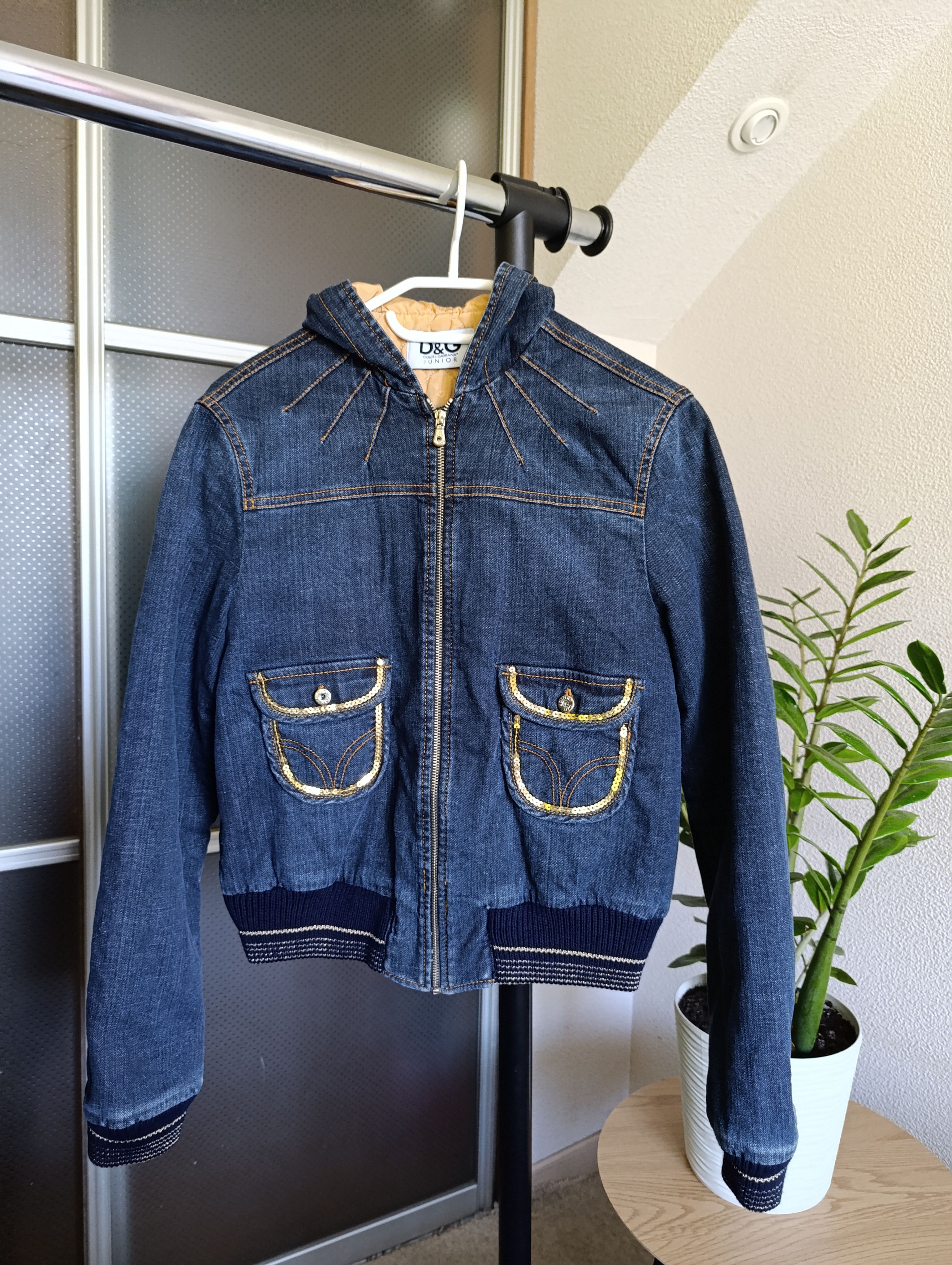 Dolce & Gabbana DOLCE GABBANA Y2K VINTAGE DENIM JACKET JUNIOR Size XS / US 0-2 / IT 36-38 - 2 Thumbnail