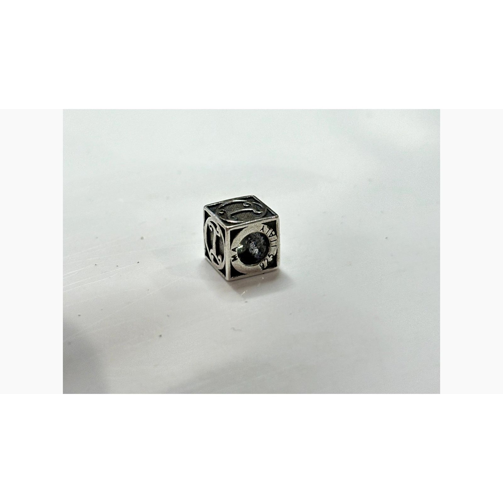 Other MICHAEL ANTHONY Sterling Silver Capital Letter I Cube Bead Size ONE SIZE - 3 Thumbnail