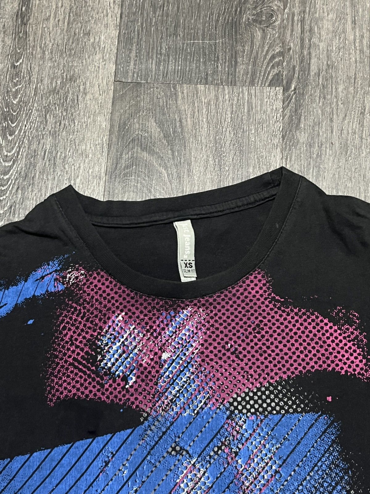 Hysteric Glamour Fullprint Face JustJean Y2K Emo Black Tshirt Size US XS / EU 42 / 0 - 5 Thumbnail