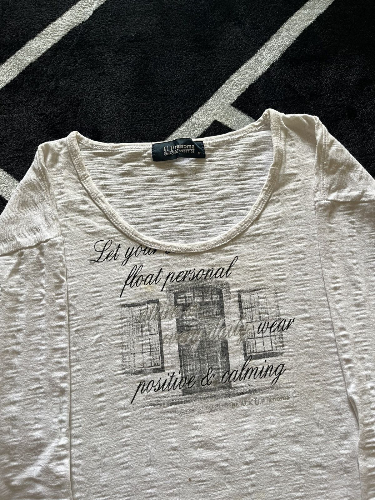 Japanese Brand Renoma Poetic Slub Textured Japanese Archive Longsleeve Size US M / EU 48-50 / 2 - 2 Thumbnail