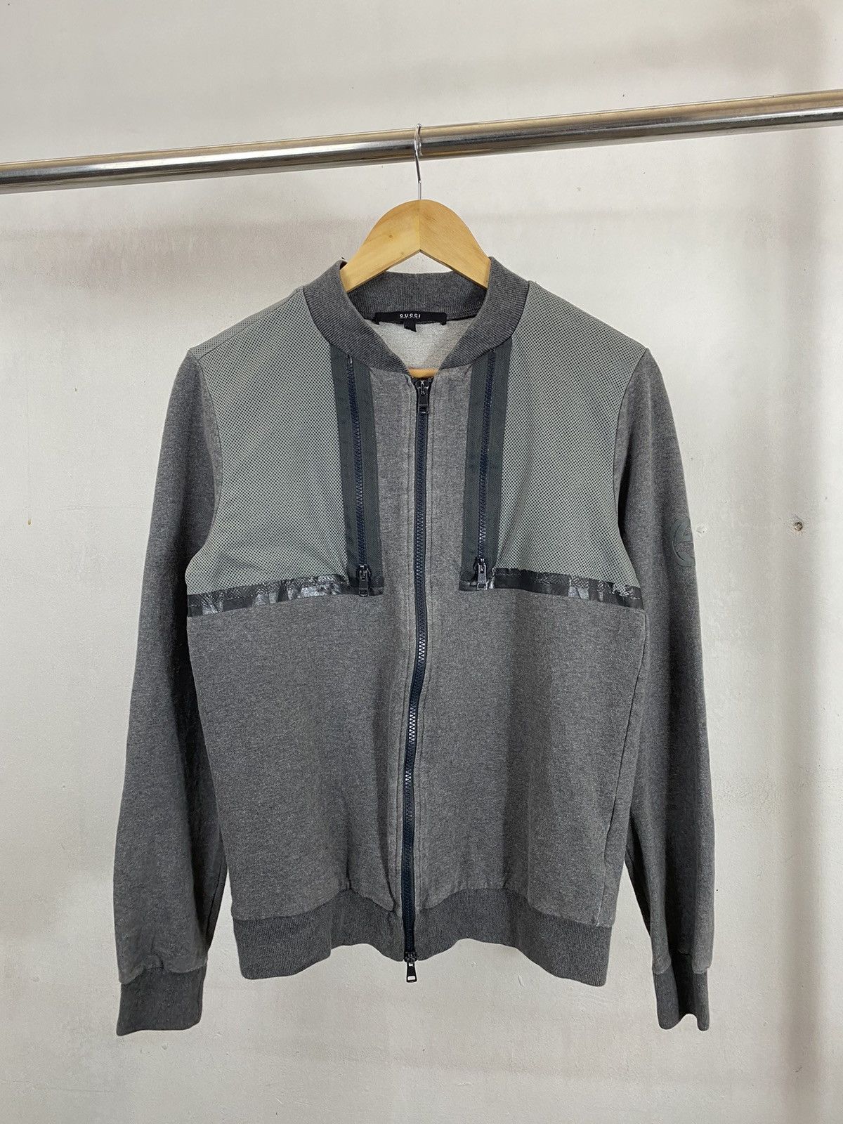 Gucci Gucci Technical Panel Zip-Up Sweatshirt Size US S / EU 44-46 / 1 - 1 Thumbnail