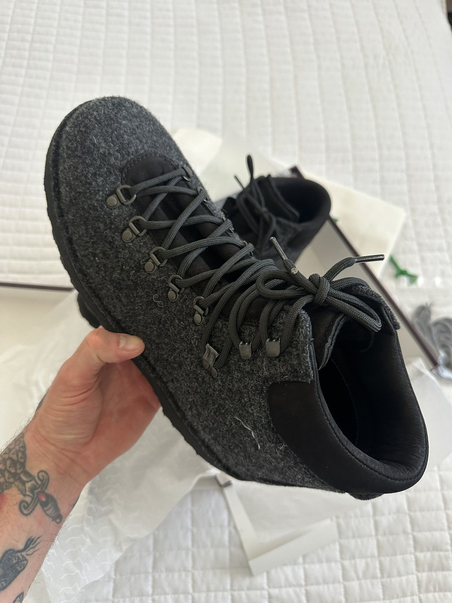 Diemme Diemme x Hiking Patrol Roccia Vet Charcoal Woolfelt Size US 13 / EU 46 - 13 Thumbnail