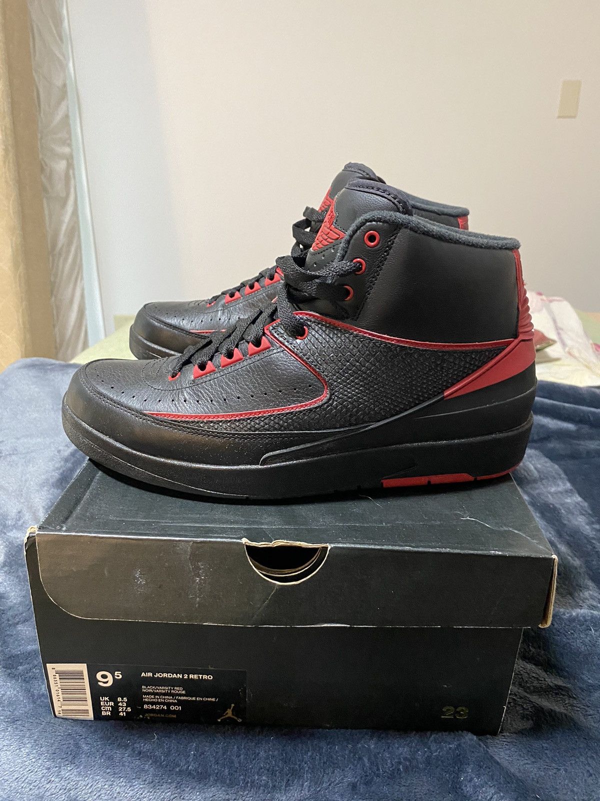 Jordan Brand Air Jordan 2 Alternate 87 2016 Men’s Shoe Size US 9.5 / EU 42-43 - 3 Thumbnail