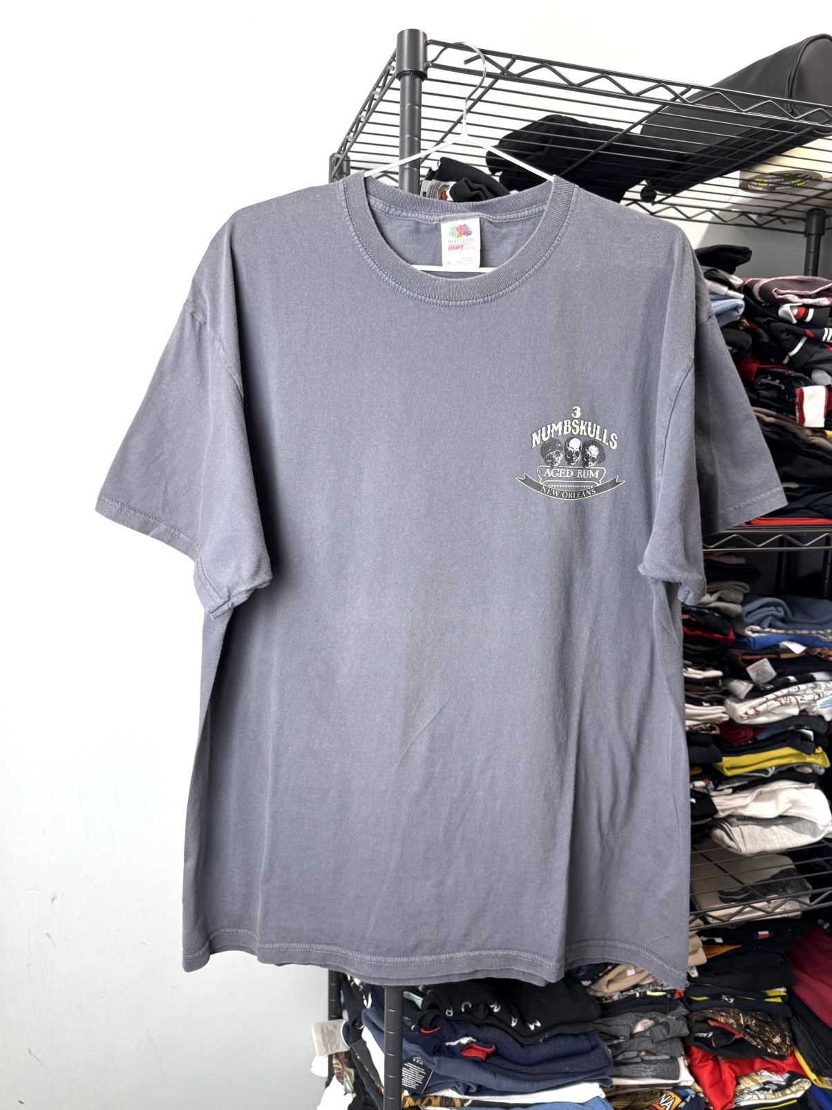 Harley Davidson Vintage Numb Skulls Harley Davidson Choppers T Shirt Size US XL / EU 56 / 4 - 2 Thumbnail