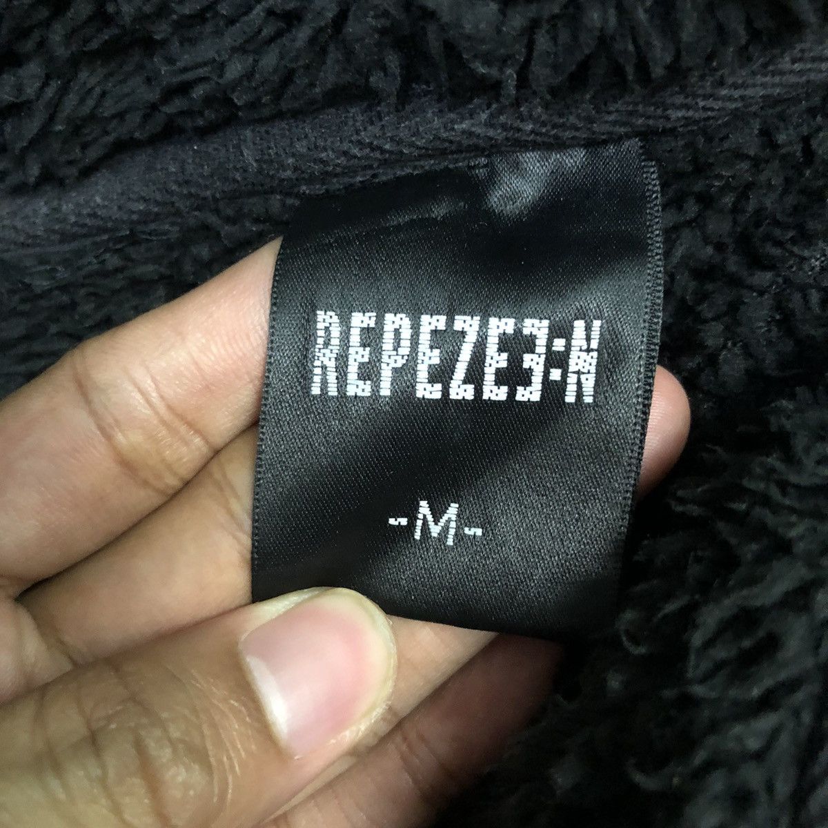 Japanese Brand × Vintage Vintage Repezeen Spell Out Big Logo Zipped Hoodie Jacket Size US M / EU 48-50 / 2 - 11 Thumbnail