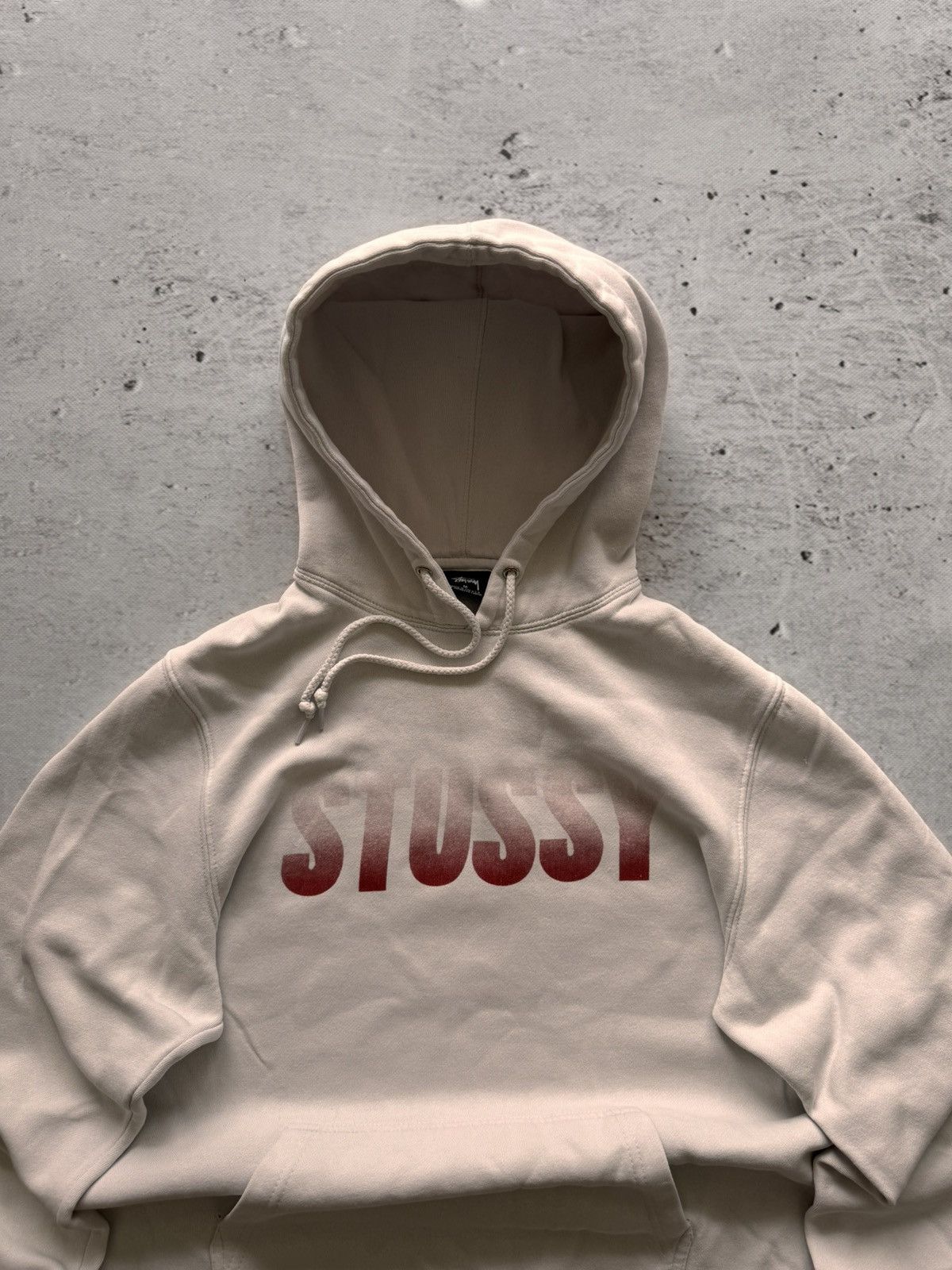 Stussy × Vintage STUSSY CENTER LOGO VINTAGE OVERSIZE HOODIE Size US M / EU 48-50 / 2 - 3 Thumbnail