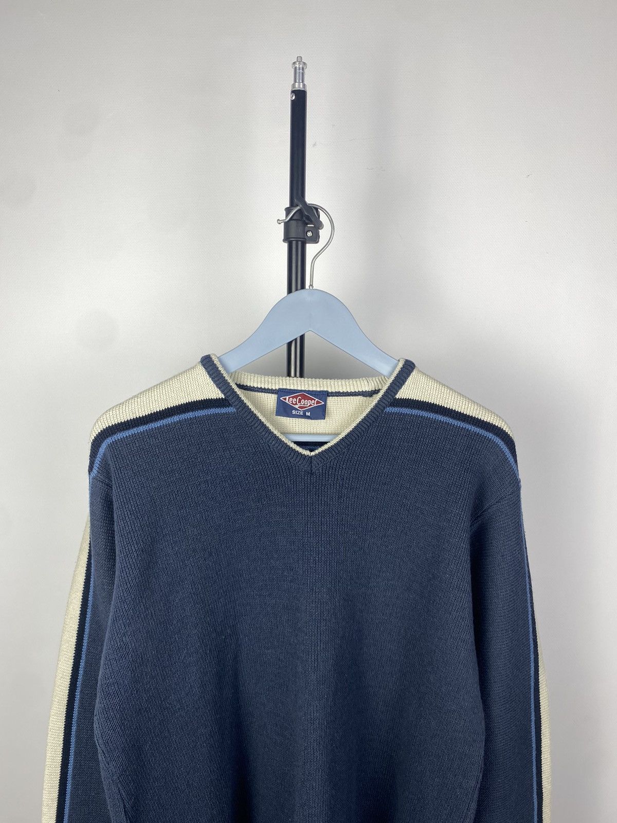 Lee × Vintage Vintage Lee Cooper 90’s Y2K Blank Style Sweater Sweatshirt Size US M / EU 48-50 / 2 - 2 Thumbnail