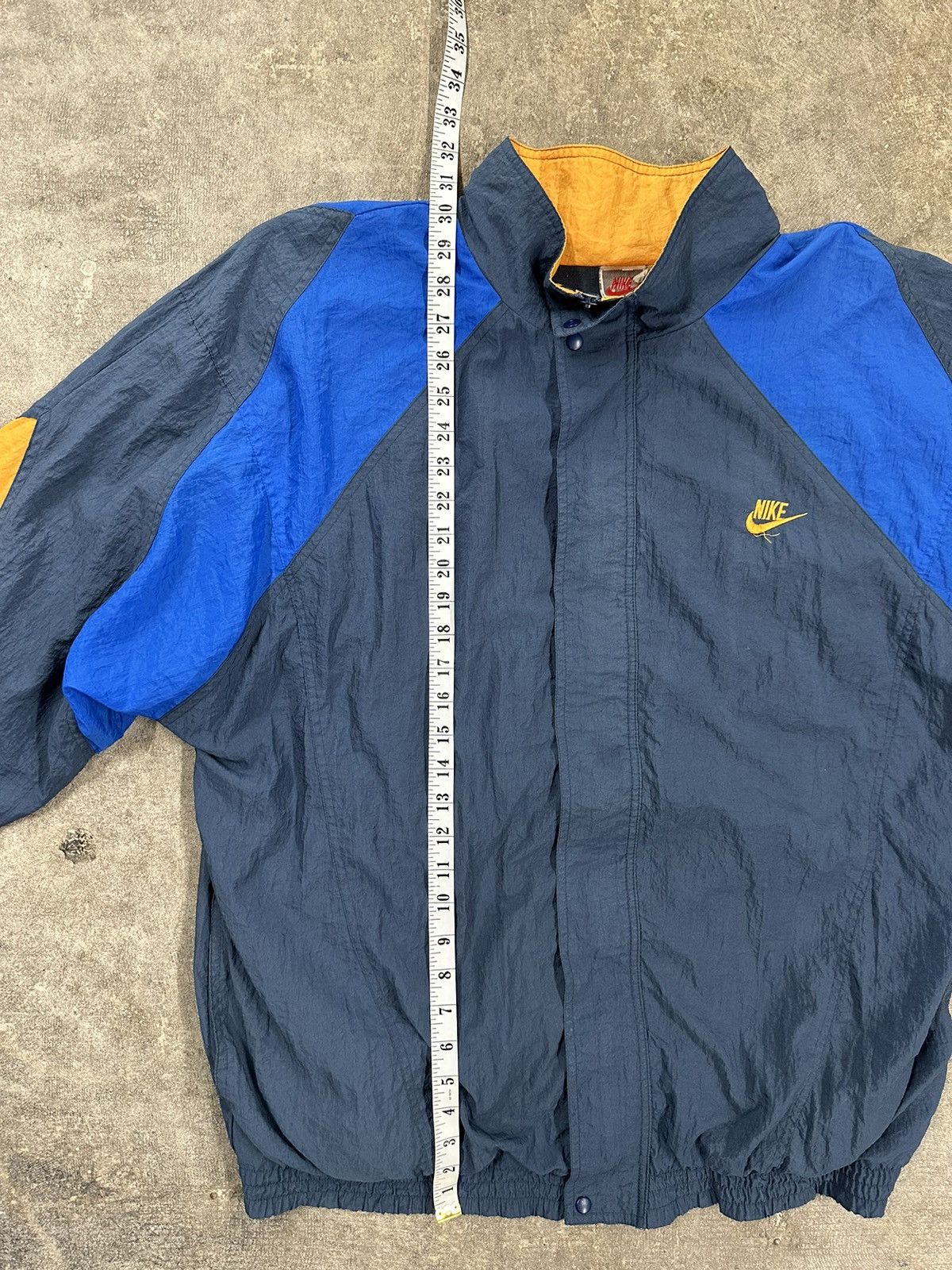 Nike Vintage 80s Nike Colour Block Windbreaker Jacket Size US XL / EU 56 / 4 - 12 Thumbnail