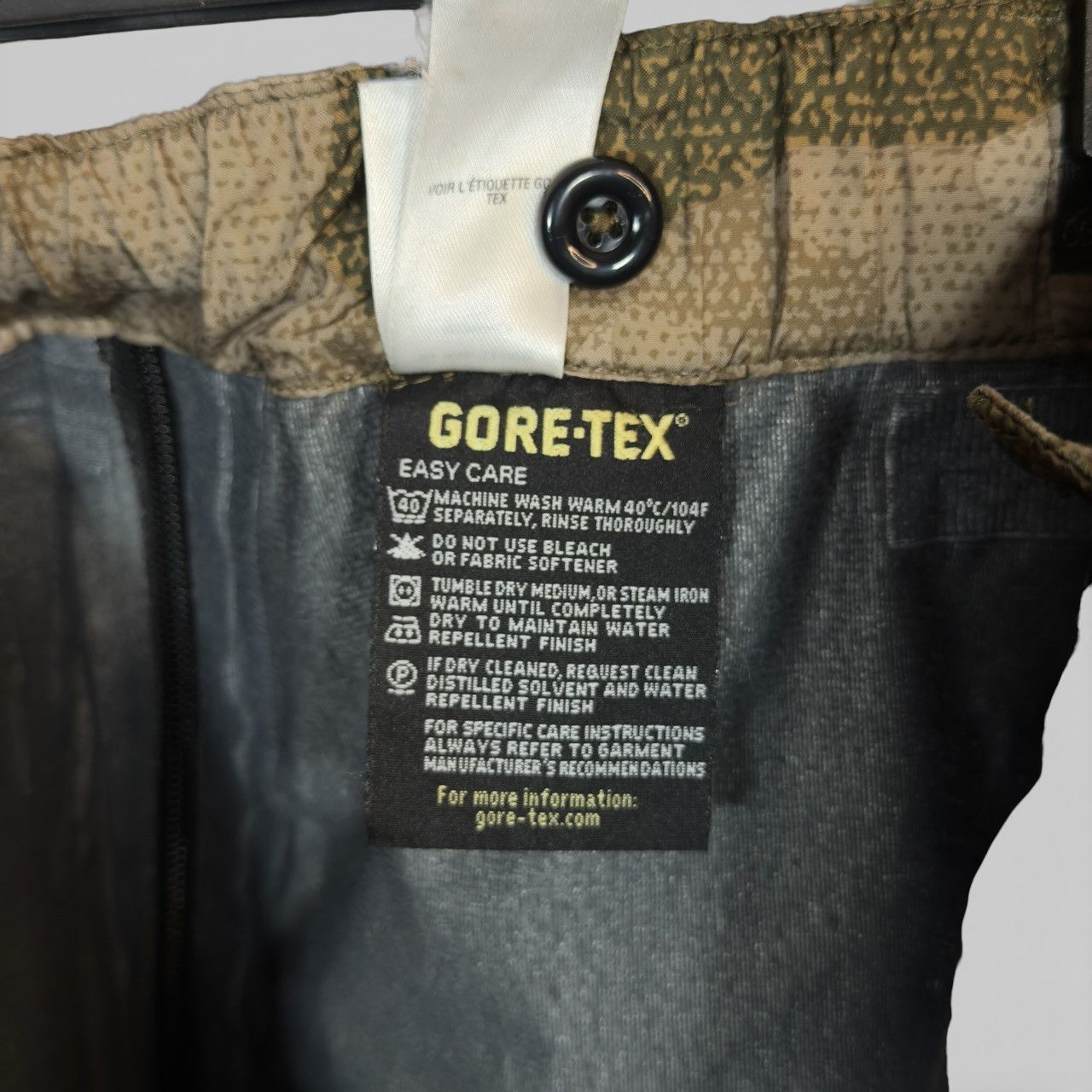 Cabelas Cabelas Gore-Tex Alaskan Guide Waterproof Baggy Camo Pants Size US 36 / EU 52 - 8 Thumbnail
