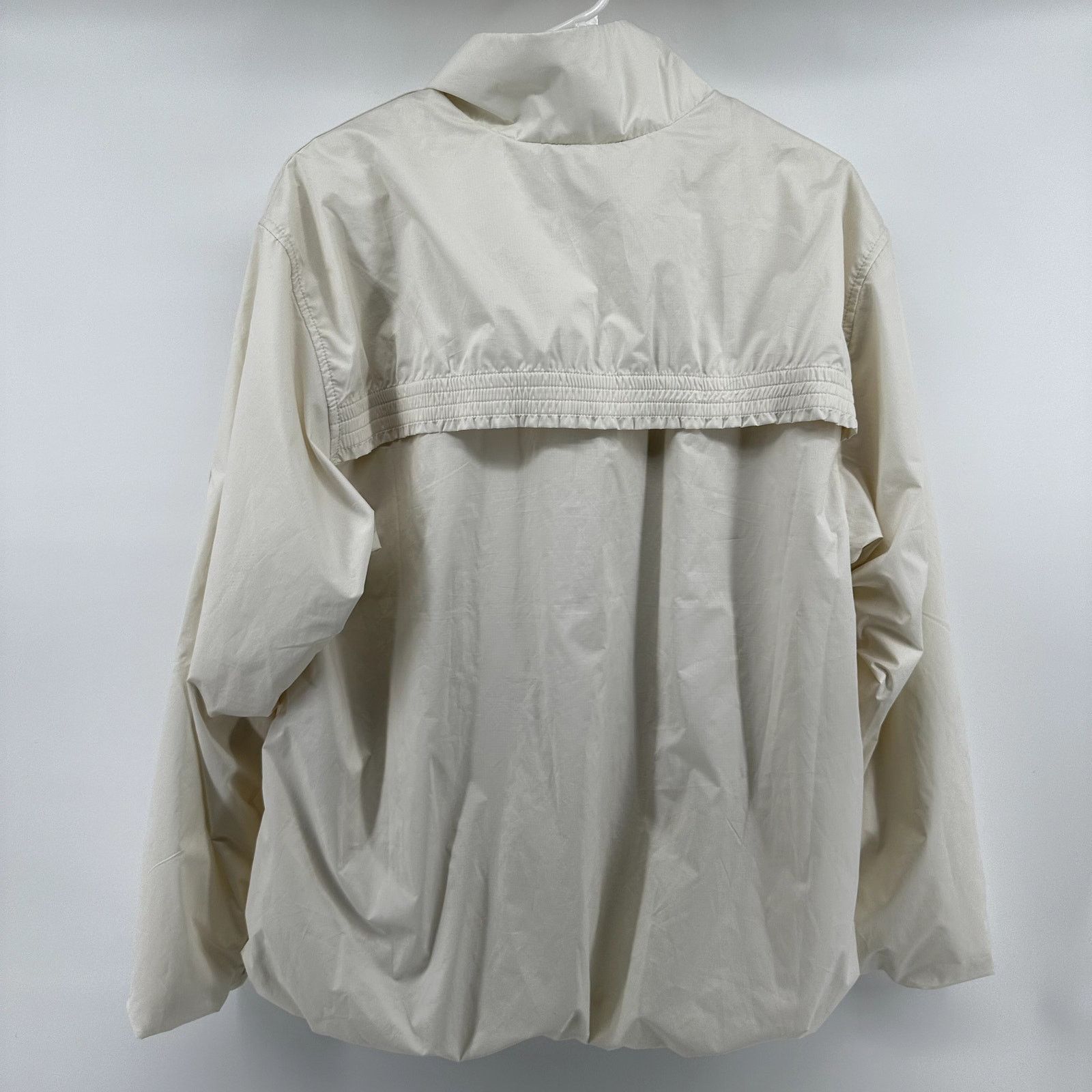 Athleta Athleta Sightseer Lace Jacket Stand Collar Full Zip White L Size L / US 10 / IT 46 - 6 Thumbnail
