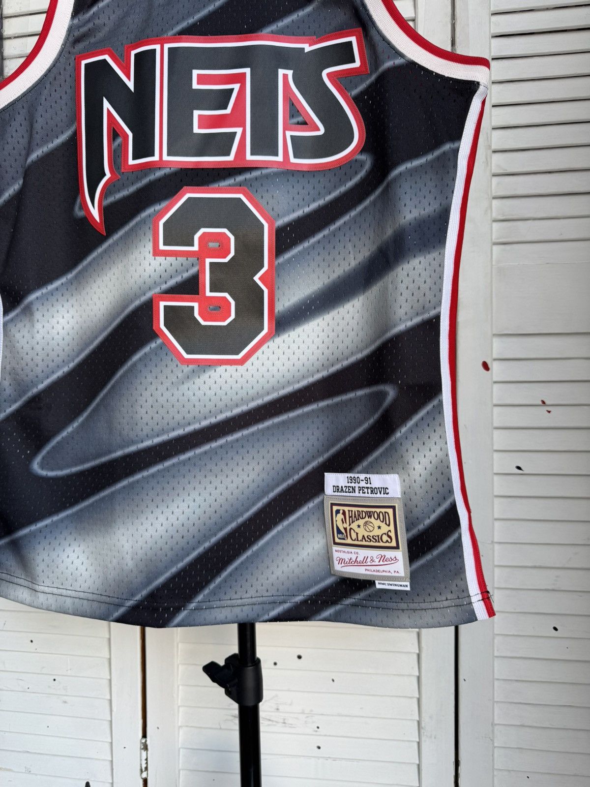 Mitchell & Ness Mitchell & Ness 3 Drazen Petrovic New Jersey Nets Reload 3.0 Size US M / EU 48-50 / 2 - 9 Thumbnail