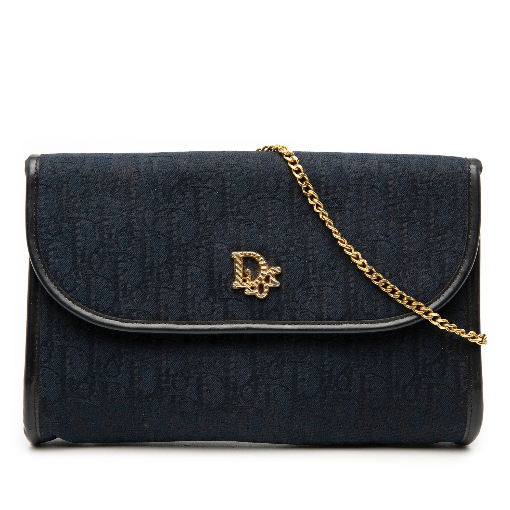 Dior Diorissimo Trotter Canvas Chain Crossbody | Grailed