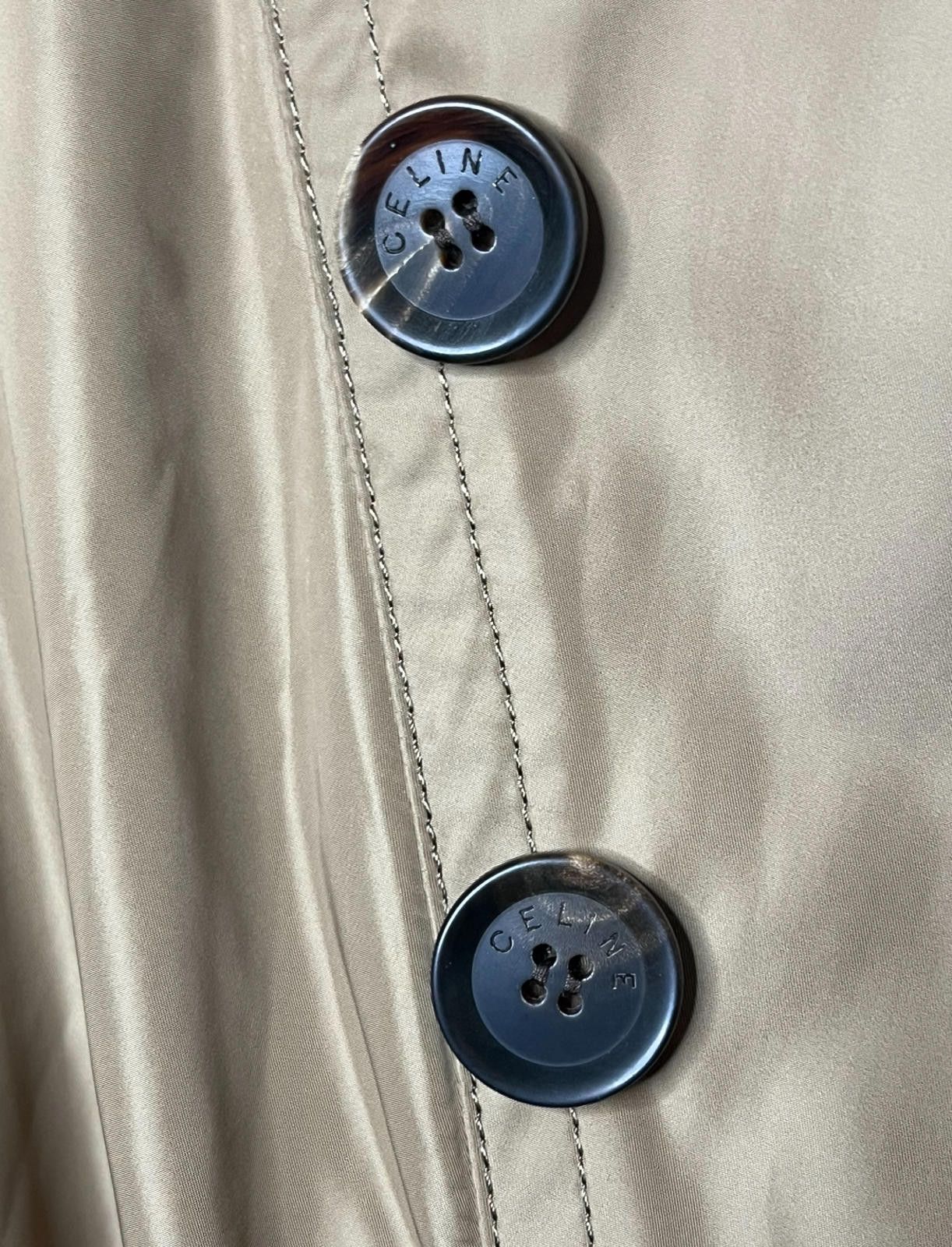 Celine Celine Paris Belted Double Breasted Trench Coat 36 France Size S / US 4 / IT 40 - 9 Thumbnail