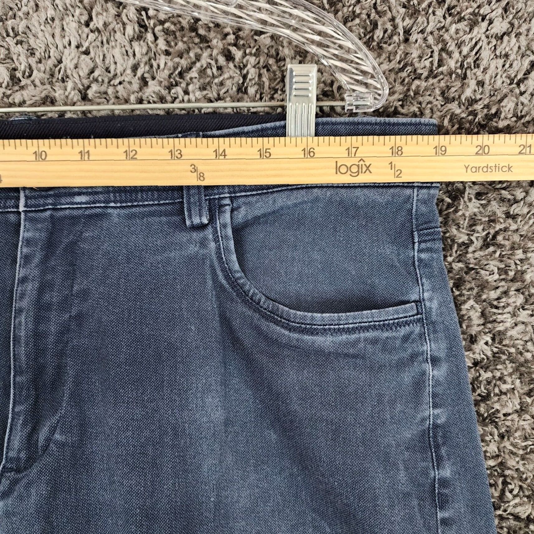 Calvin Klein CALVIN KLEIN Jeans Mens Blue Straight Leg Cotton Size 38x31 Regular Inseam 31" Adult Men Fashion Denim Jeans Men’s Mens Blue Straight Leg Denim Jeans Size US 38 / EU 54 - 4 Thumbnail