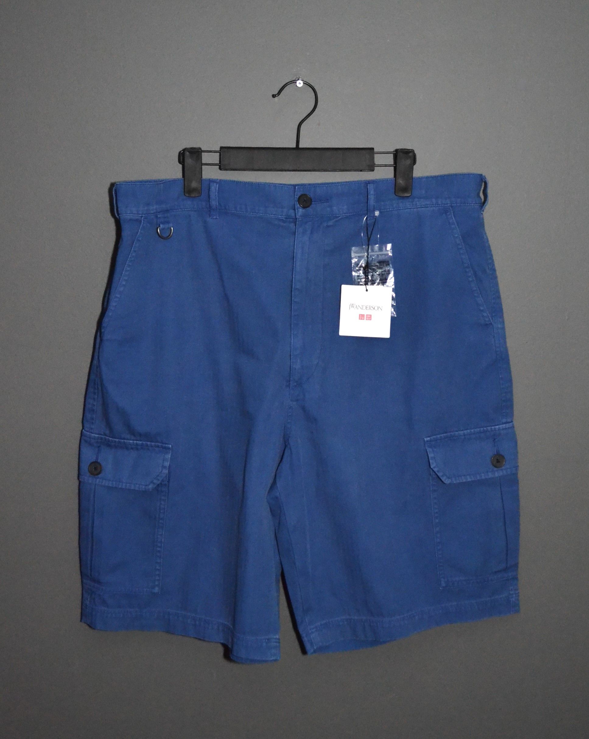 JW Anderson × Uniqlo J.W. Anderson Cargo Shorts Twill Cotton NEW L Size US 34 / EU 50 - 2 Thumbnail