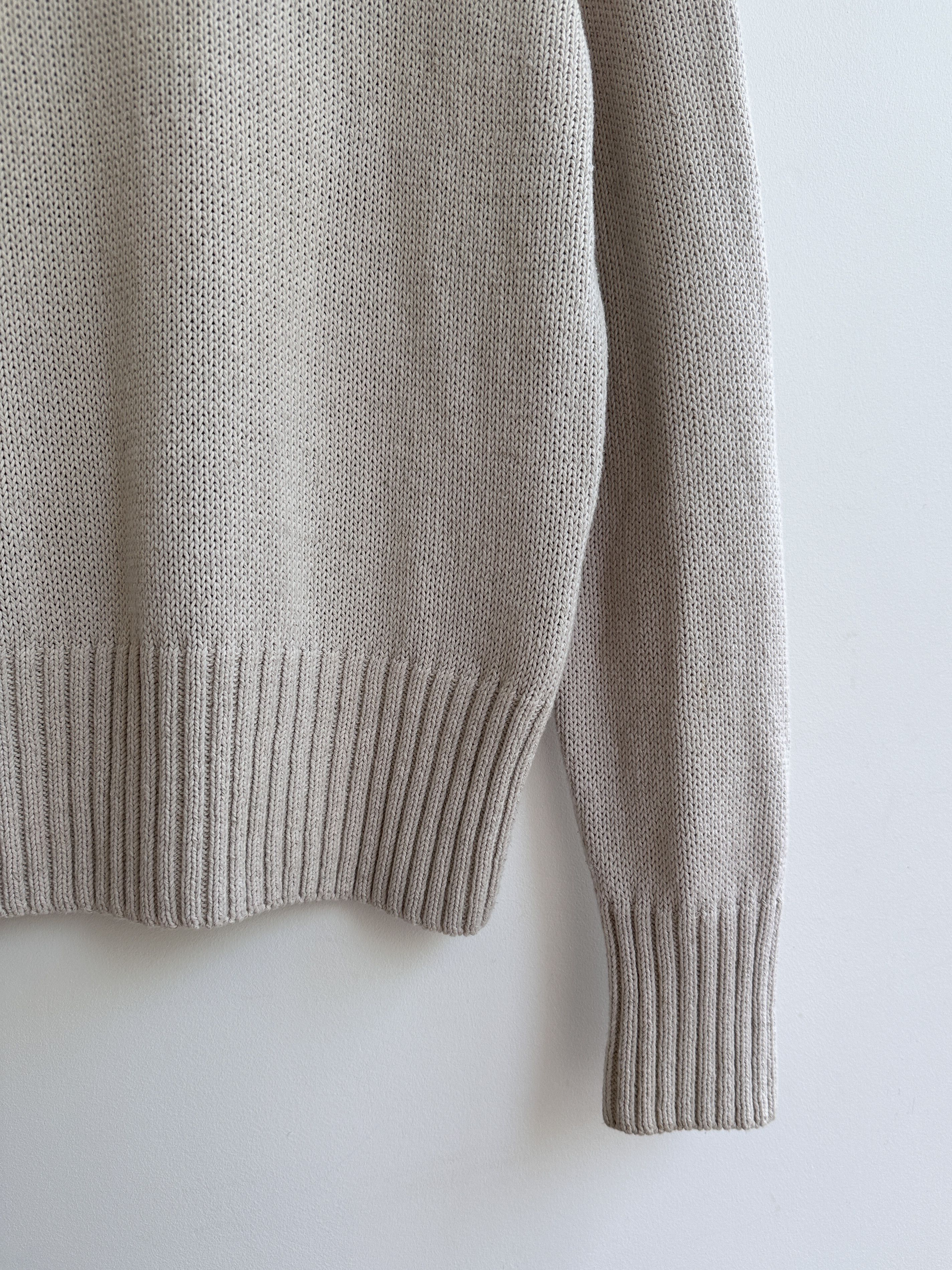 AMI AMI Cream Sweater Jumper Size US M / EU 48-50 / 2 - 4 Thumbnail