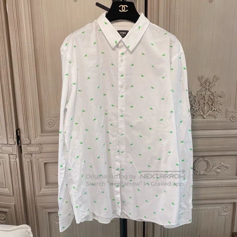 Fendi Fendi size 42 Printed shirt Size US XS / EU 42 / 0 - 1 Thumbnail