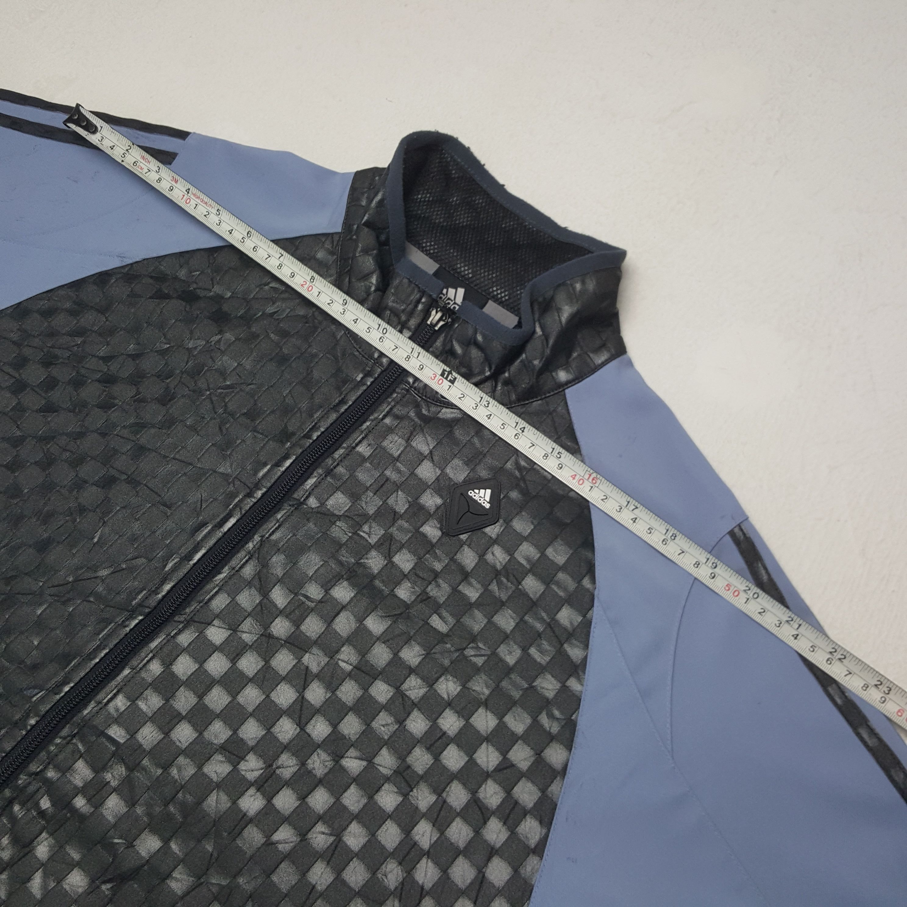 Adidas × Vintage Vintage Adidas x Custom Signature Yohji Windbreaker Jacket Size US L / EU 52-54 / 3 - 6 Thumbnail