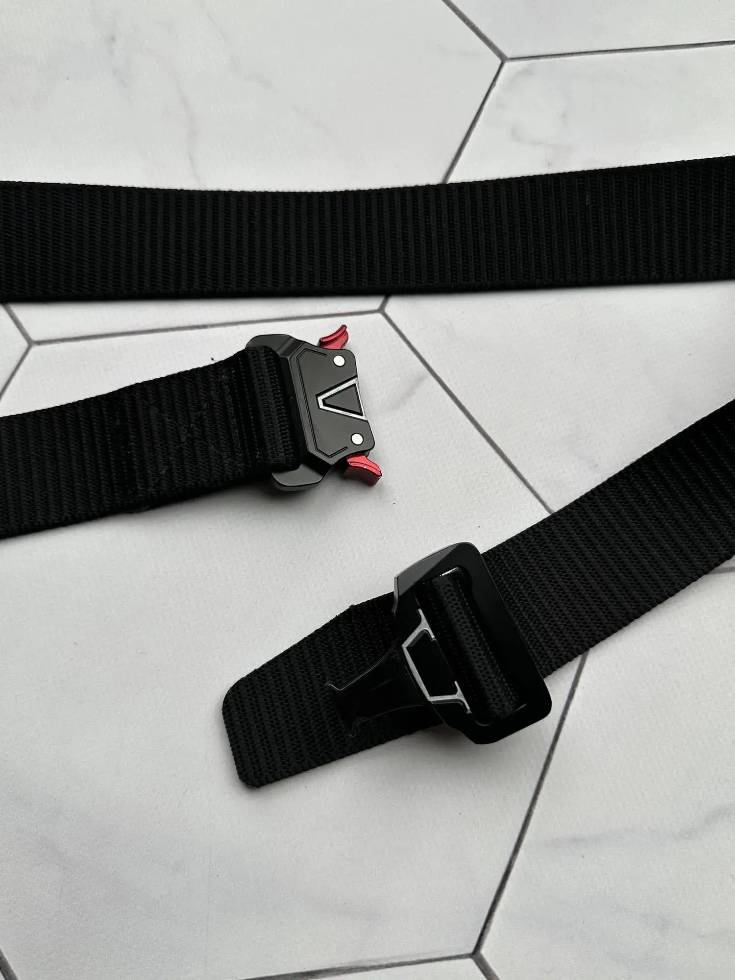 Japanese Brand Vintage Tactical Belt E2 Size 32 - 4 Thumbnail