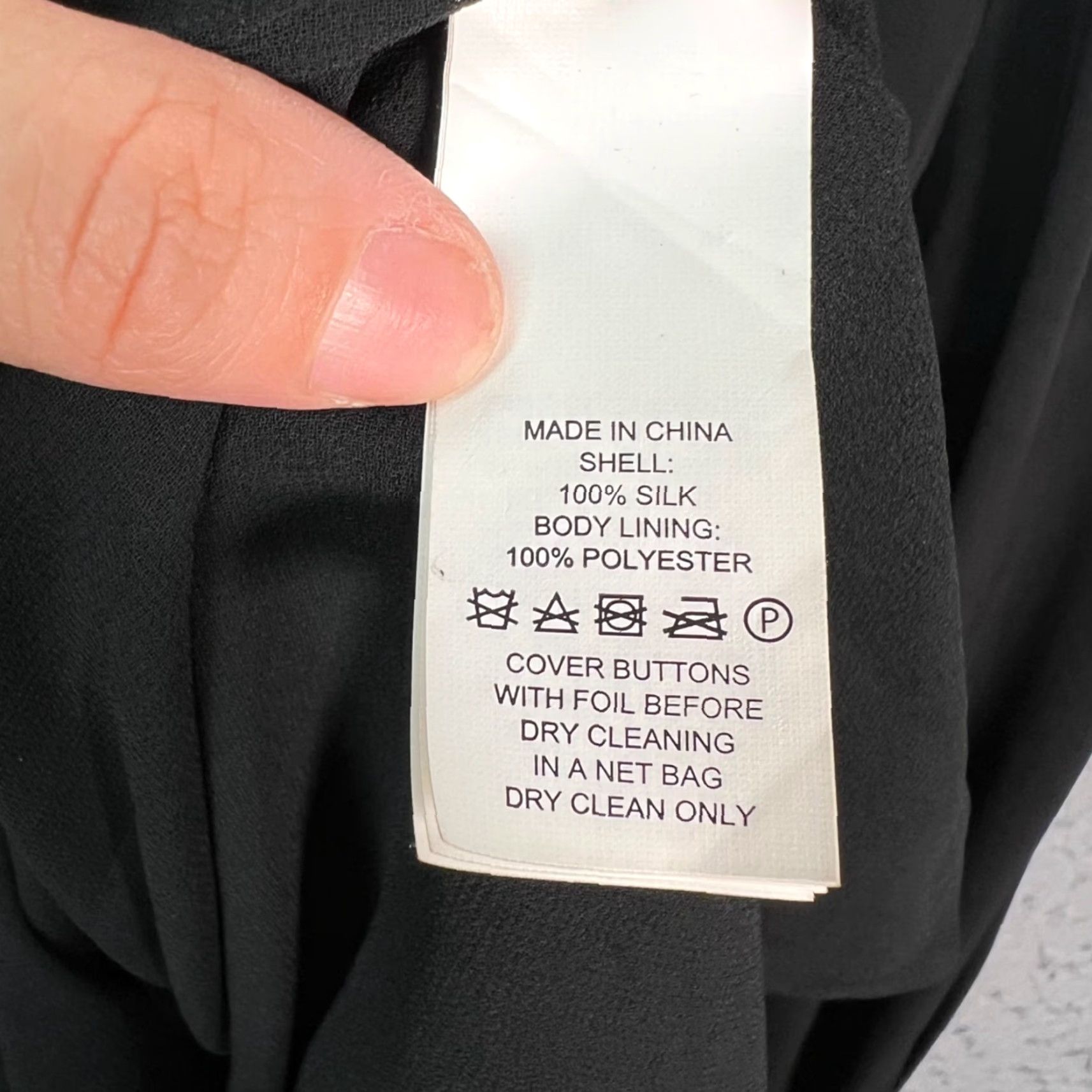 Madison Kate Spade Madison Ave Collection Black Embellished Silk Dress Womens Size 4 Dress Shirt? Size S / US 4 / IT 40 - 4 Thumbnail