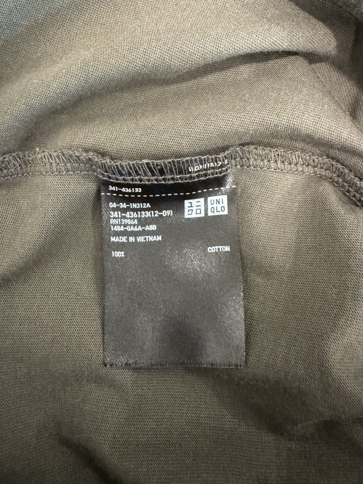 Jil Sander × Uniqlo Uniqlo x Jil Sander +J Supima T-Shirt Olive Green Size Small Size US S / EU 44-46 / 1 - 4 Thumbnail