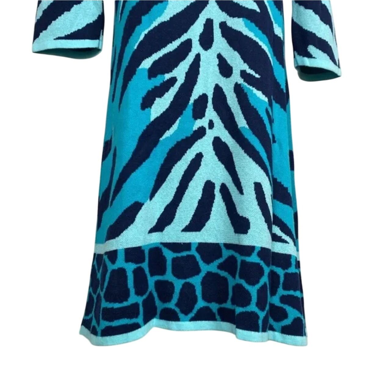 Lilly Pulitzer Lilly Pulitzer Polly Animal Print Sweater Dress Women Small Size S / US 4 / IT 40 - 8 Thumbnail