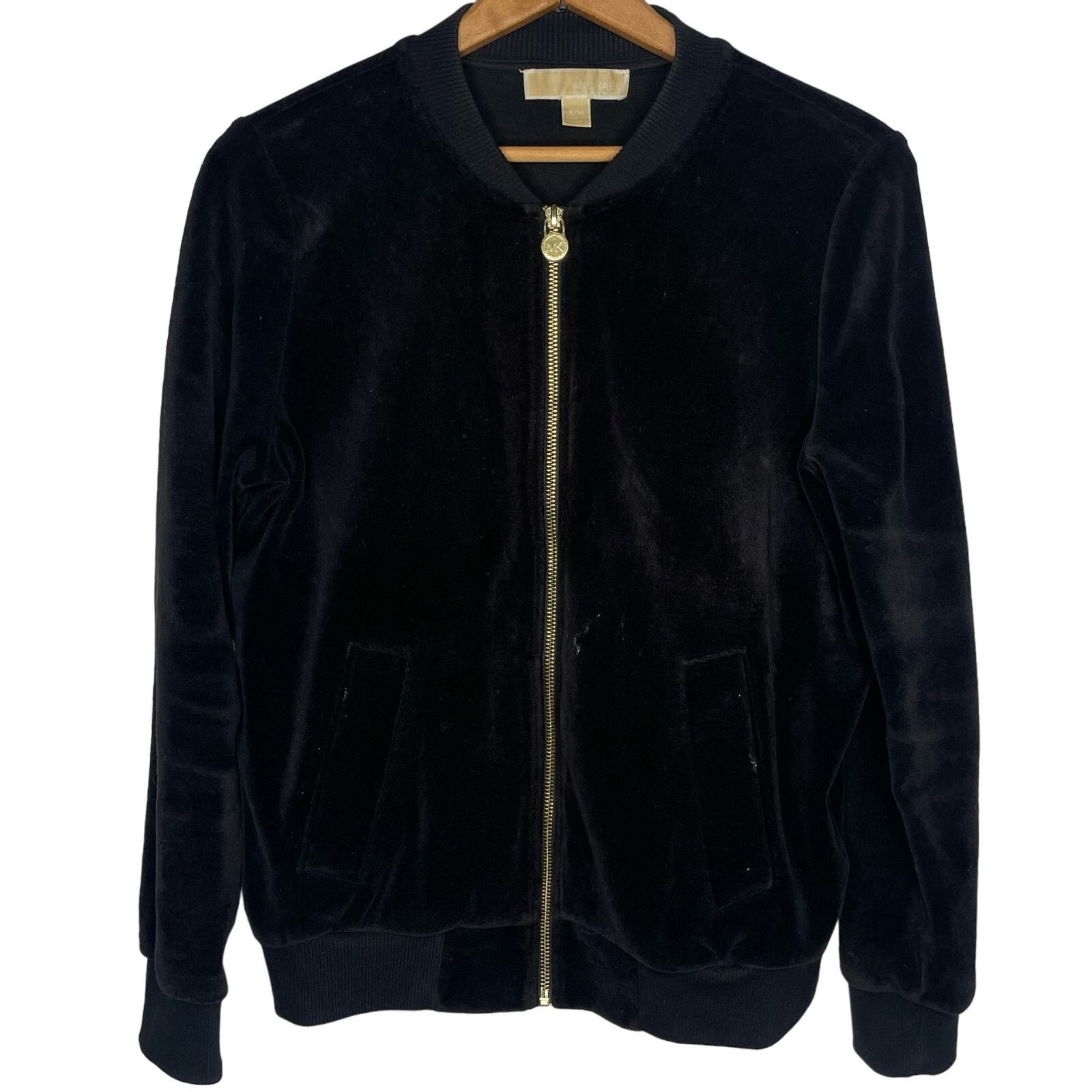 Michael Kors Michael Kors Velour Track Jacket Size M / US 6-8 / IT 42-44 - 1 Thumbnail
