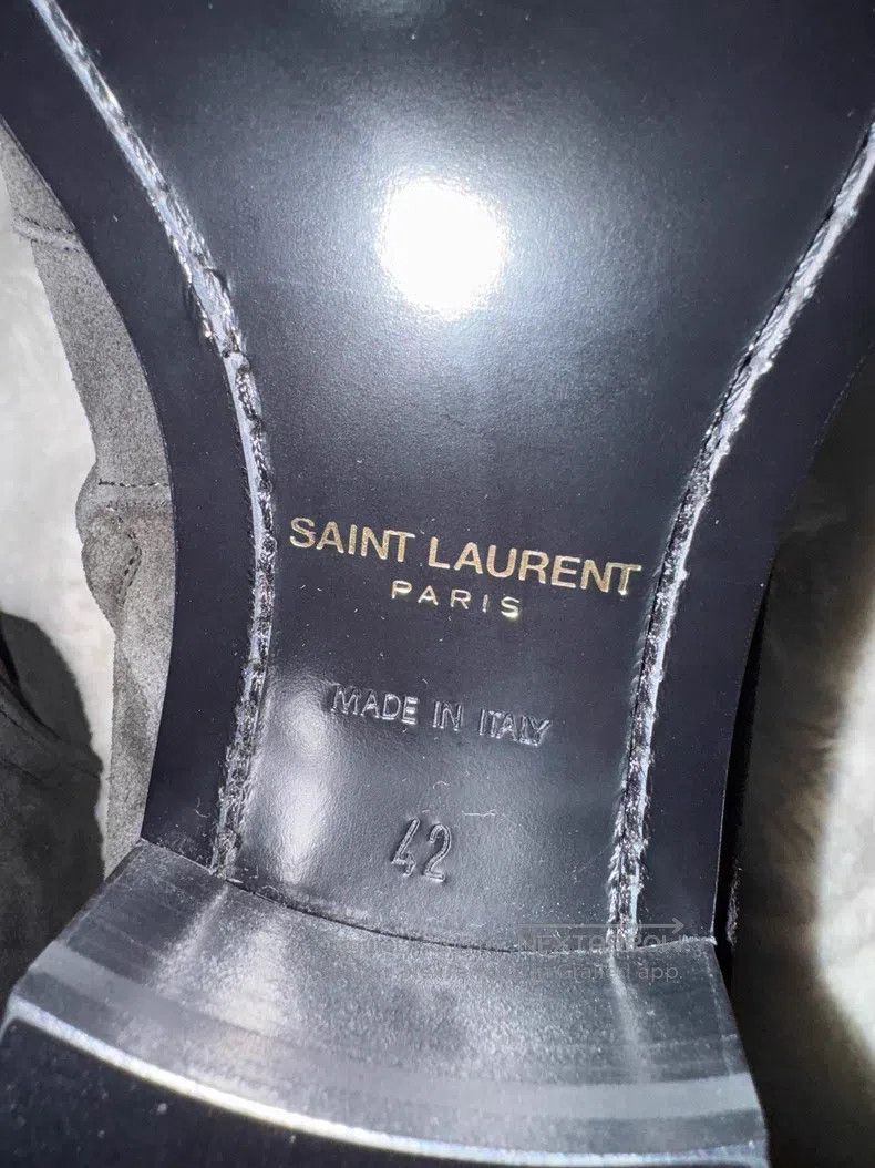 Saint Laurent Paris Saint Laurent Paris Suede Men's Boots Size US 9 / EU 42 - 7 Thumbnail