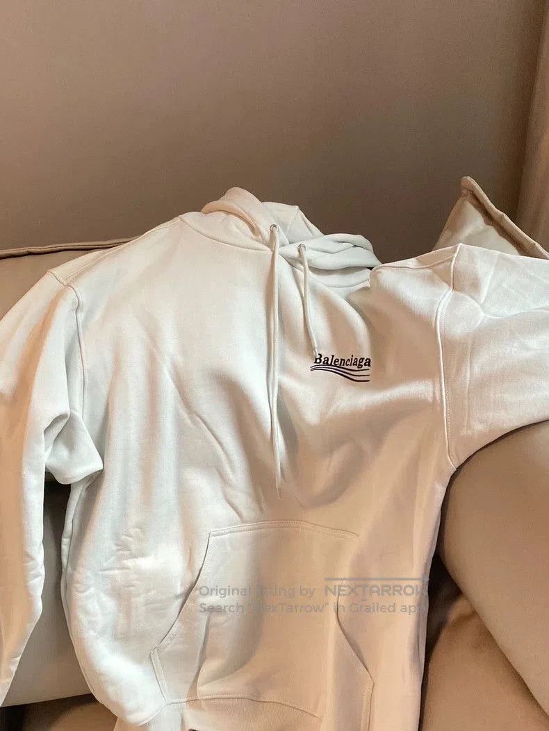 Balenciaga Balenciaga White Hoodie Sweatpants Set. Size US XS / EU 42 / 0 - 3 Thumbnail