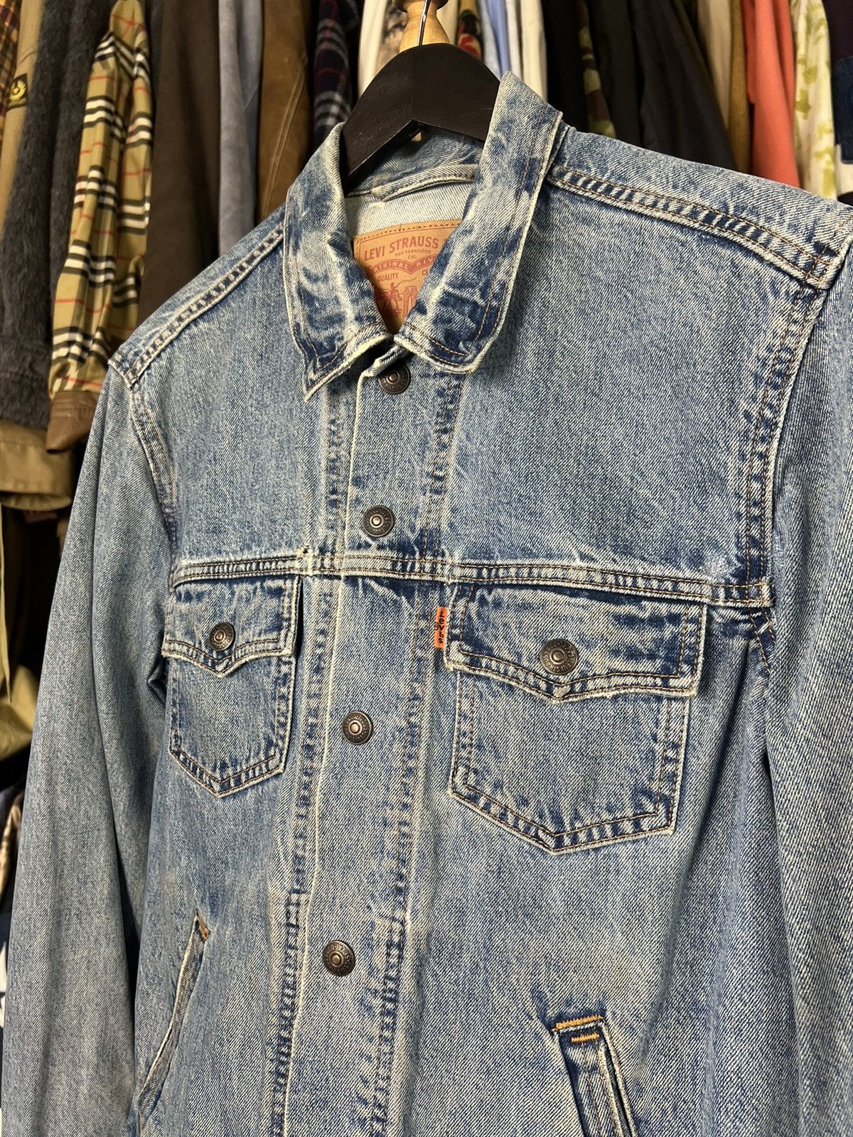 Levi's Vintage Levi’s Blue Denim Jacket Size S Size US S / EU 44-46 / 1 - 2 Thumbnail