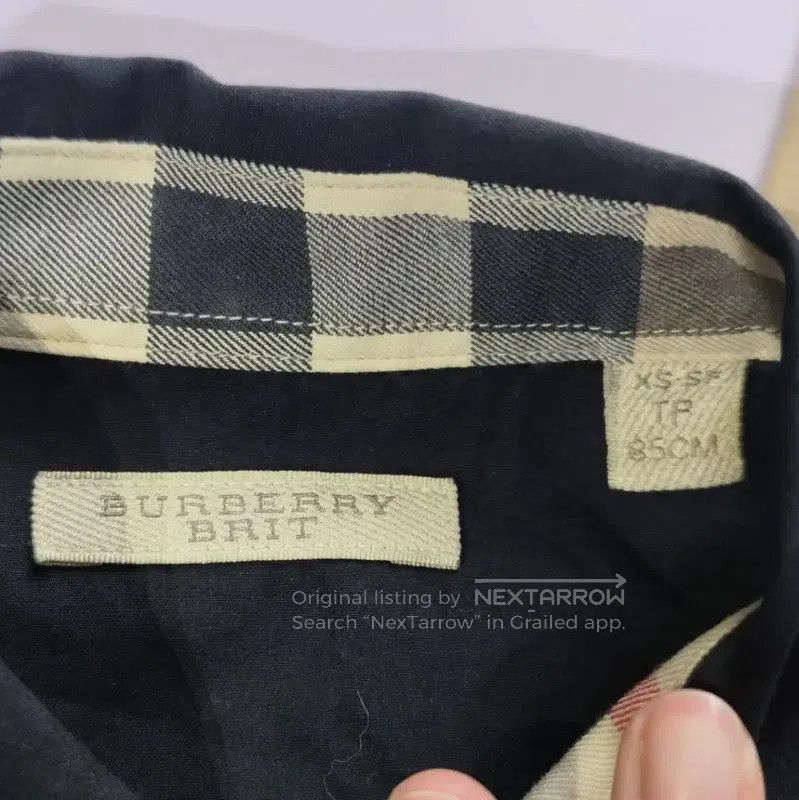 Burberry Burberry Women's Black Cotton Shirt XS. Size XS / US 0-2 / IT 36-38 - 4 Thumbnail