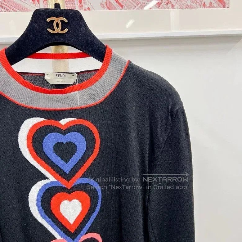 Fendi FENDI Black Top Size 40. Size S / US 4 / IT 40 - 3 Thumbnail