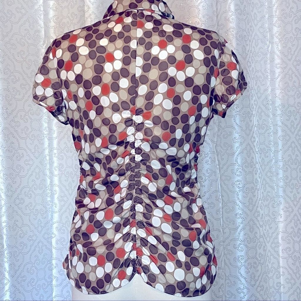 Michael Kors Michael Kors brown and orange top Size M / US 6-8 / IT 42-44 - 3 Thumbnail
