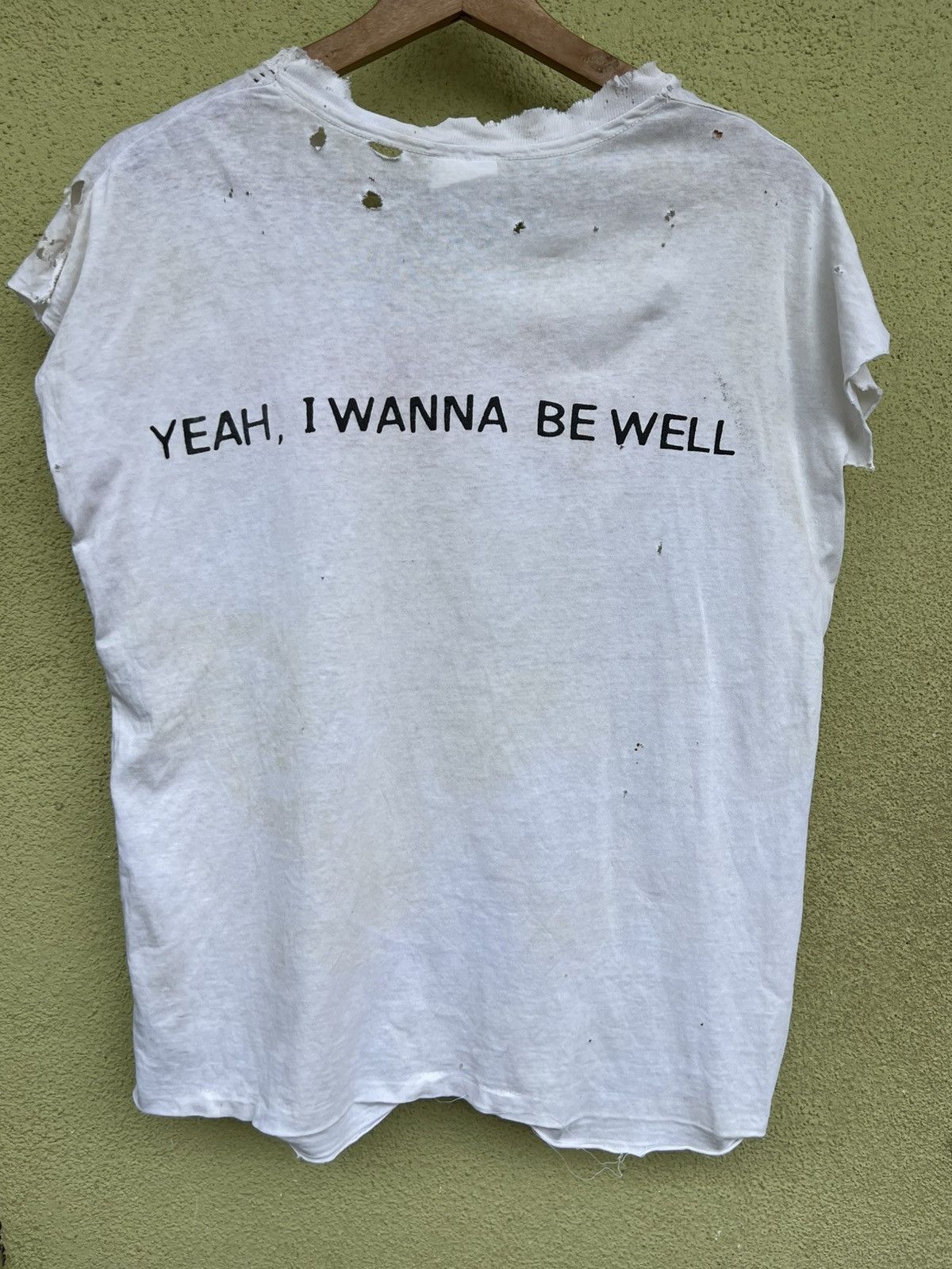 Vintage Vintage distressed Hanes ramones punk rock band tee Size US L / EU 52-54 / 3 - 3 Thumbnail