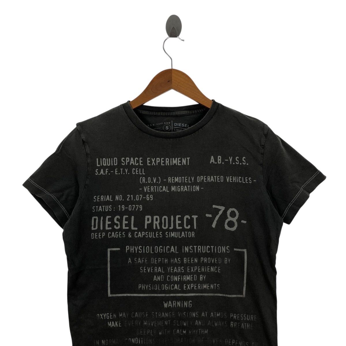 Diesel DIESEL Project T-Shirt Ovp Spellout Logo Size US S / EU 44-46 / 1 - 2 Thumbnail
