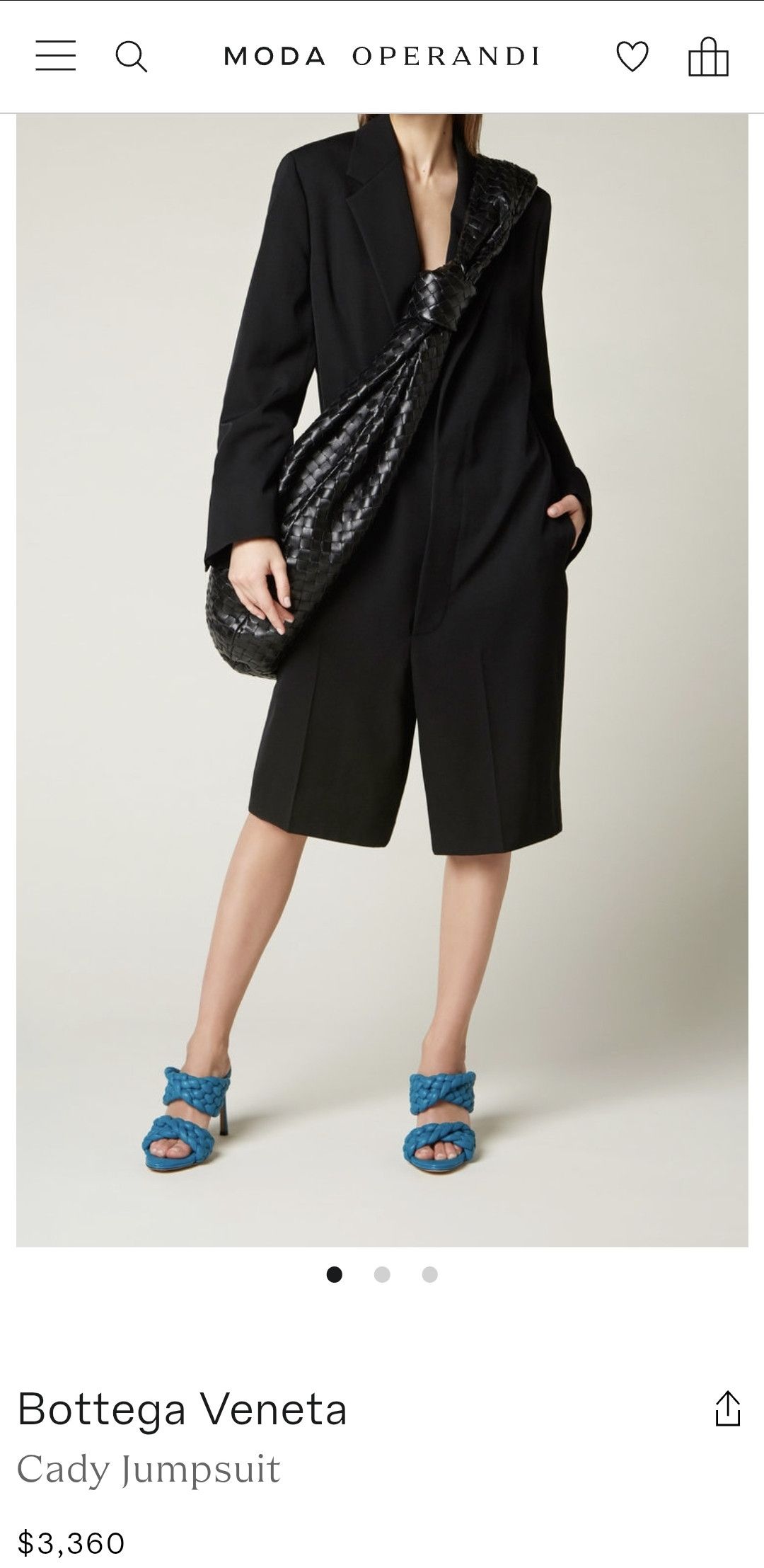 Bottega Veneta Oversized Cady Jumpsuit Size M / US 6-8 / IT 42-44 - 13 Thumbnail