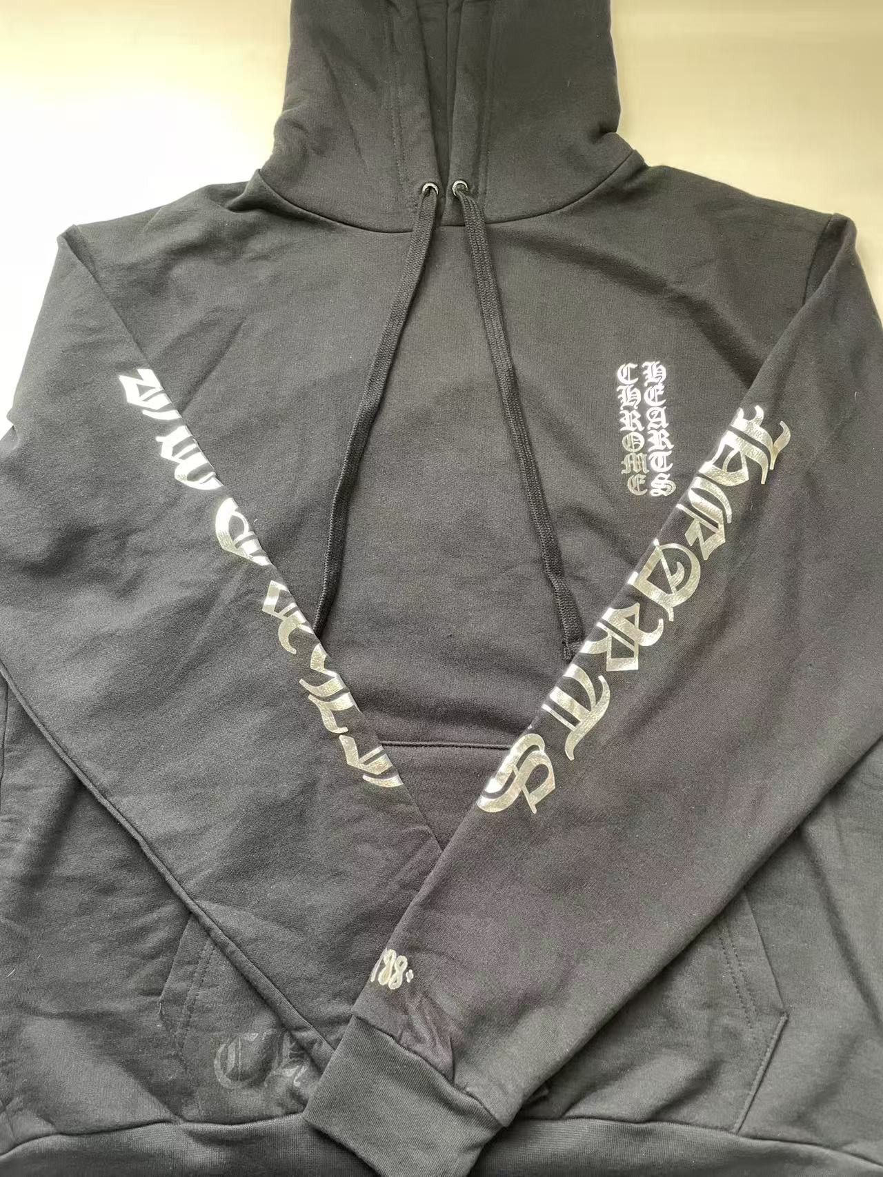 Chrome Hearts Chrome Hearts 1988 Script Black Pullover Hoodie Size M / US 6-8 / IT 42-44 - 10 Thumbnail