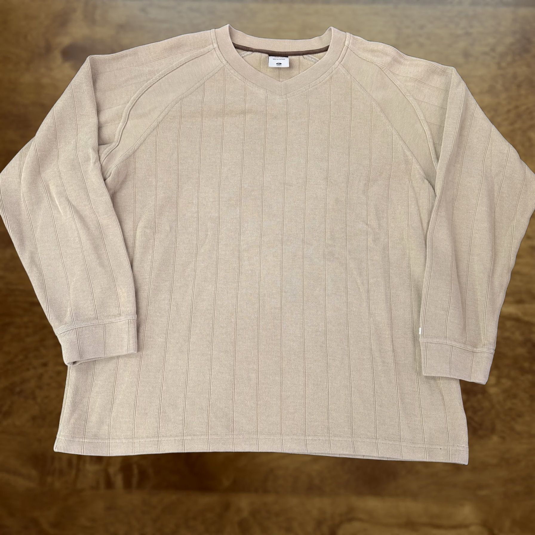 Vintage Columbia XCO Sweater Mens XL Beige V-Neck Long Sleeve Knit Pullover Casual Size US XL / EU 56 / 4 - 1 Thumbnail